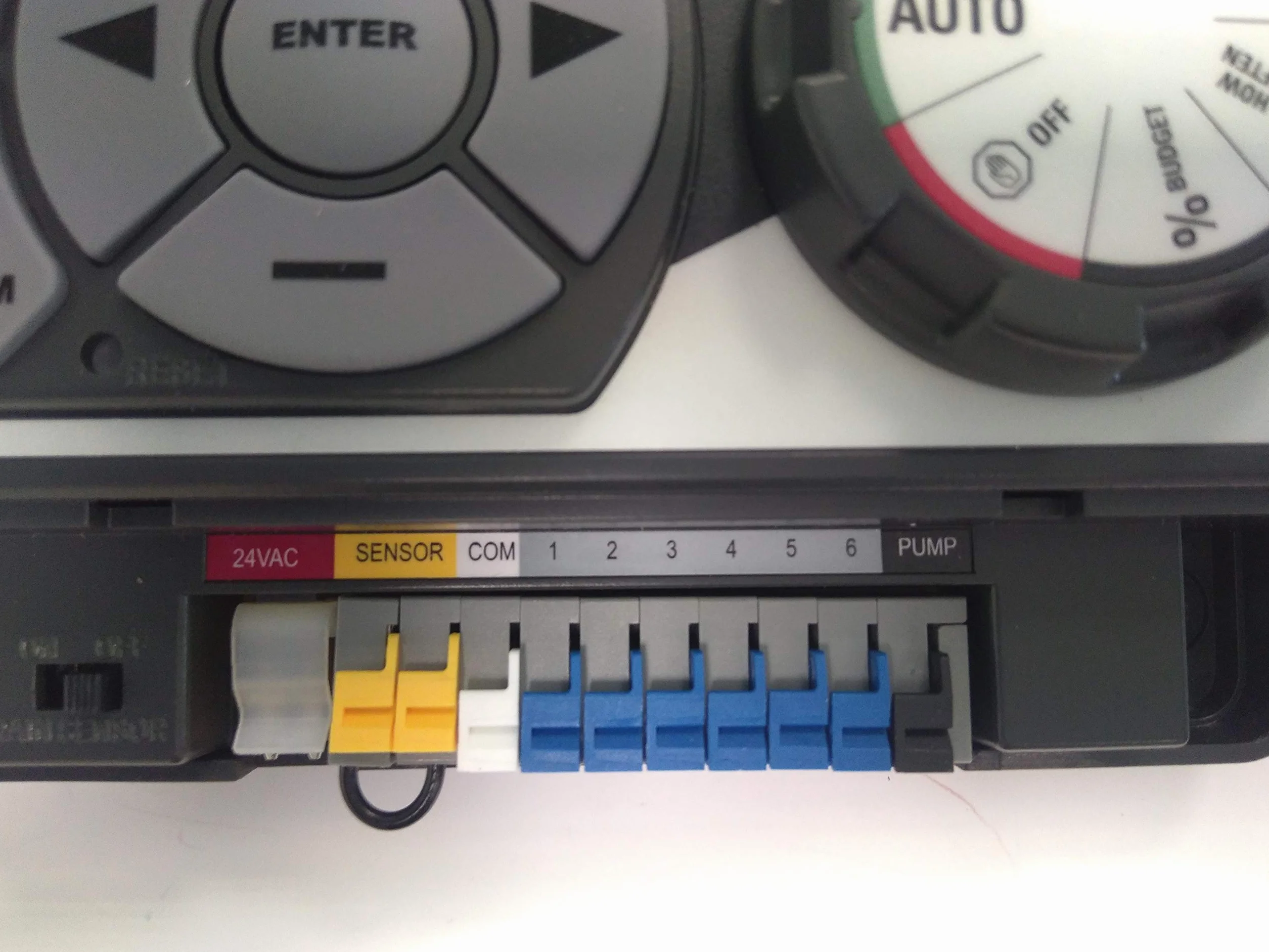 Orbit 94886 Pocket Star ULTIMA Programador de Riego Interior 6 Estaciones