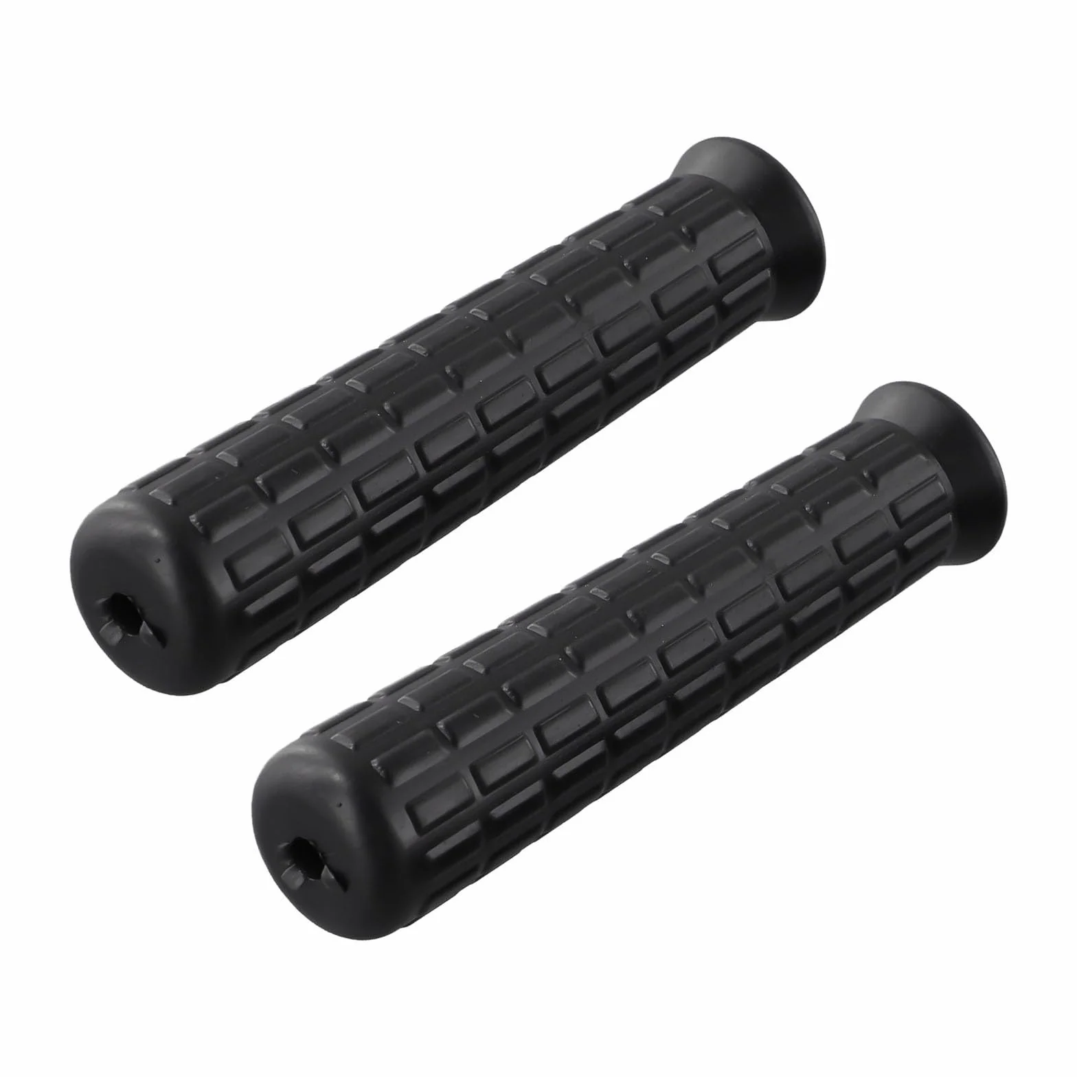 Manijas de goma de repuesto para carretilla 122 x 32 mm antideslizantes