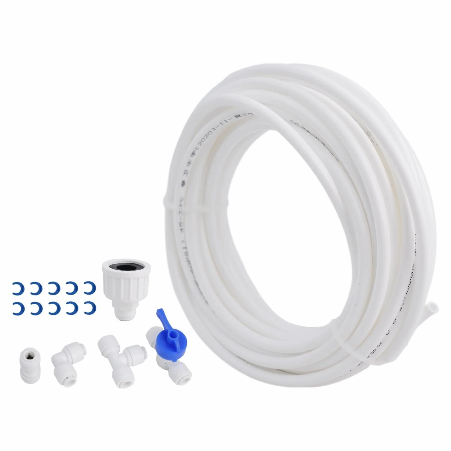 Tubo de manguera de agua de 14 pulgadas para purificadores RO, filtros de jardín, 10 m