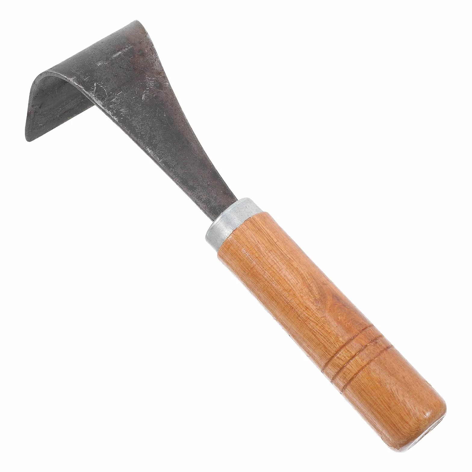 MAGICLULU Herramienta para Descortezar Árboles Mango de Madera y Acero, Cortador de Corteza Práctico y Ergonómico para Jardinería y Plantación de Verduras