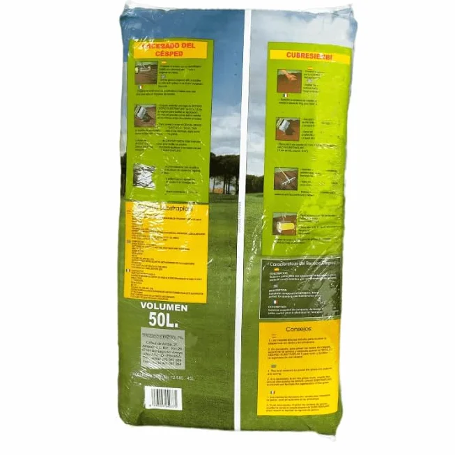 Recebo Mixto de Arena y Compost Vegetal para Mejorar Césped Saco 50 L