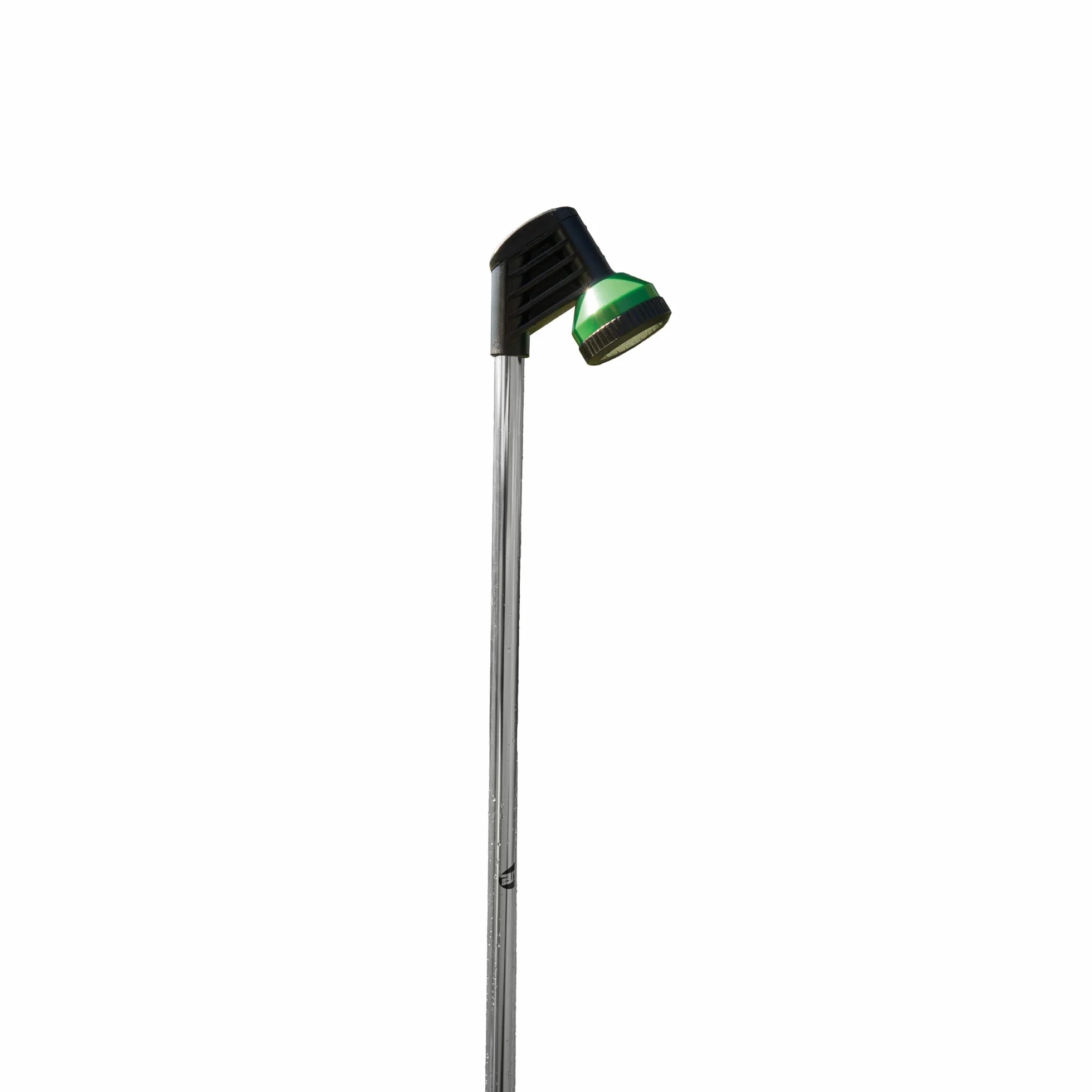 Amig Ducha de Jardín Trípode Altura Regulable 1,35-2,35 m Flujo Ajustable Aluminio Plástico ABS Verde Pistacho