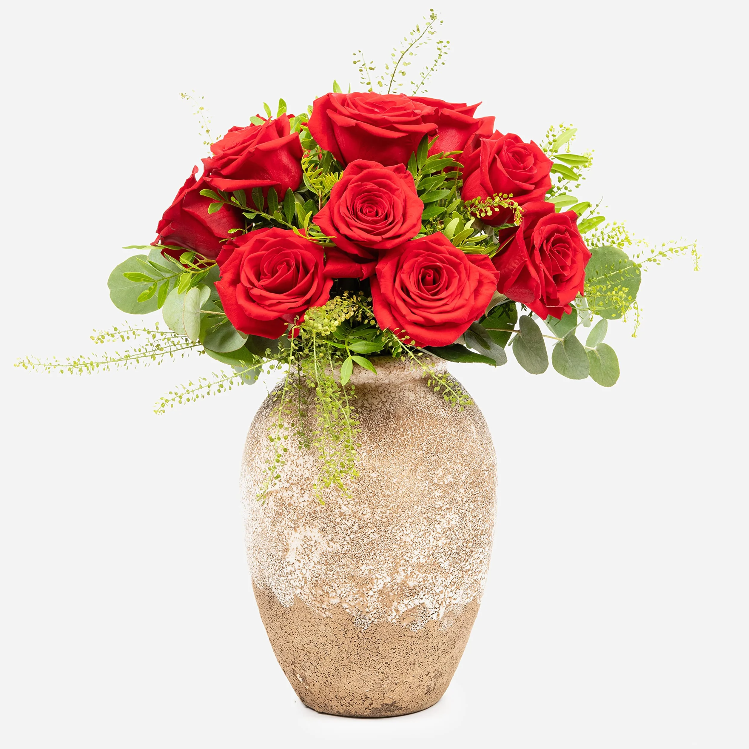 Ramo de 12 rosas - París - Flores naturales a domicilio - Envío 24h GRATIS - Tarjeta dedicatoria incluida
