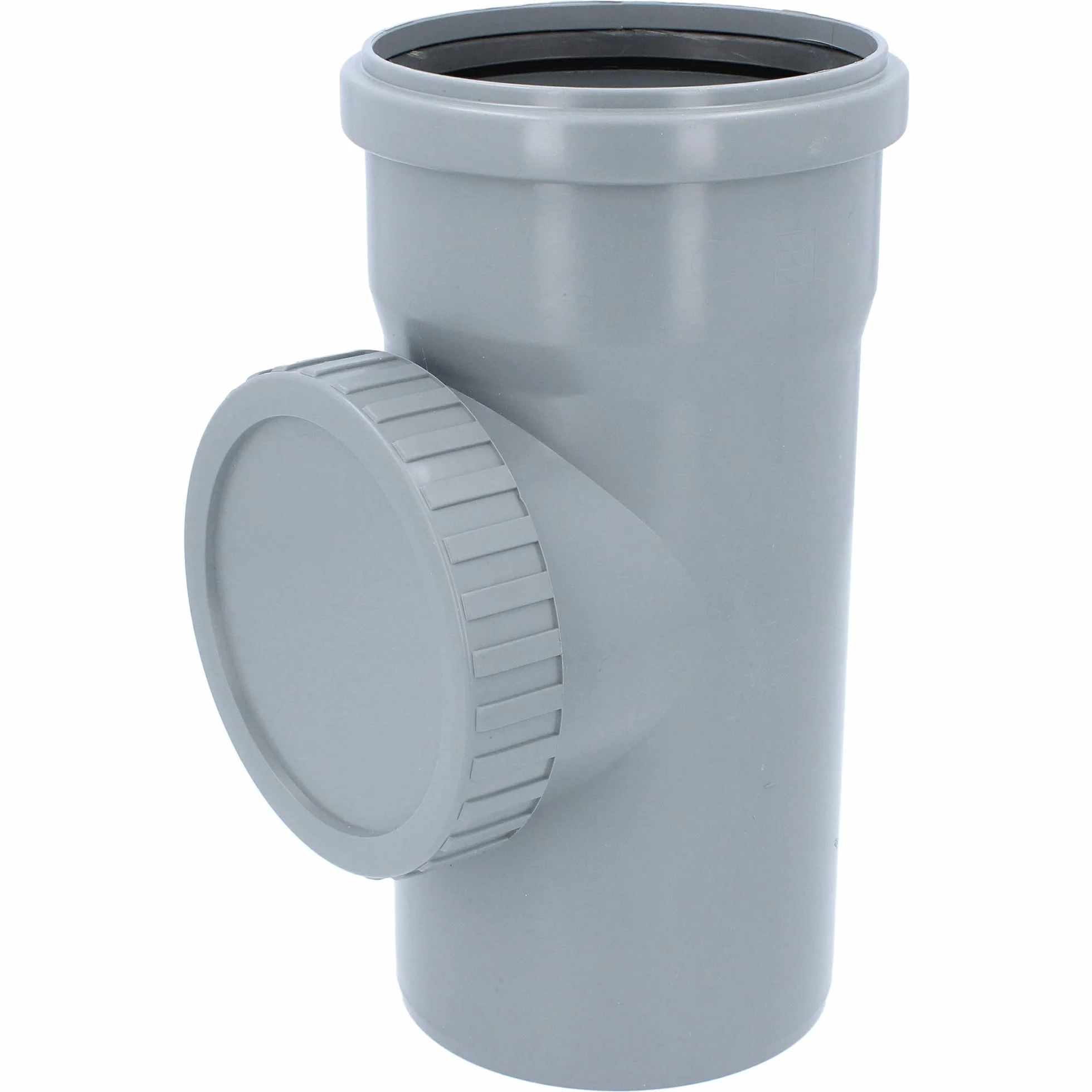 Filtro de bajante DN 100 Ø 110 mm Gris | Filtro de canalón con tamiz, desagüe de canalón, colector de lluvia, protección de canalones