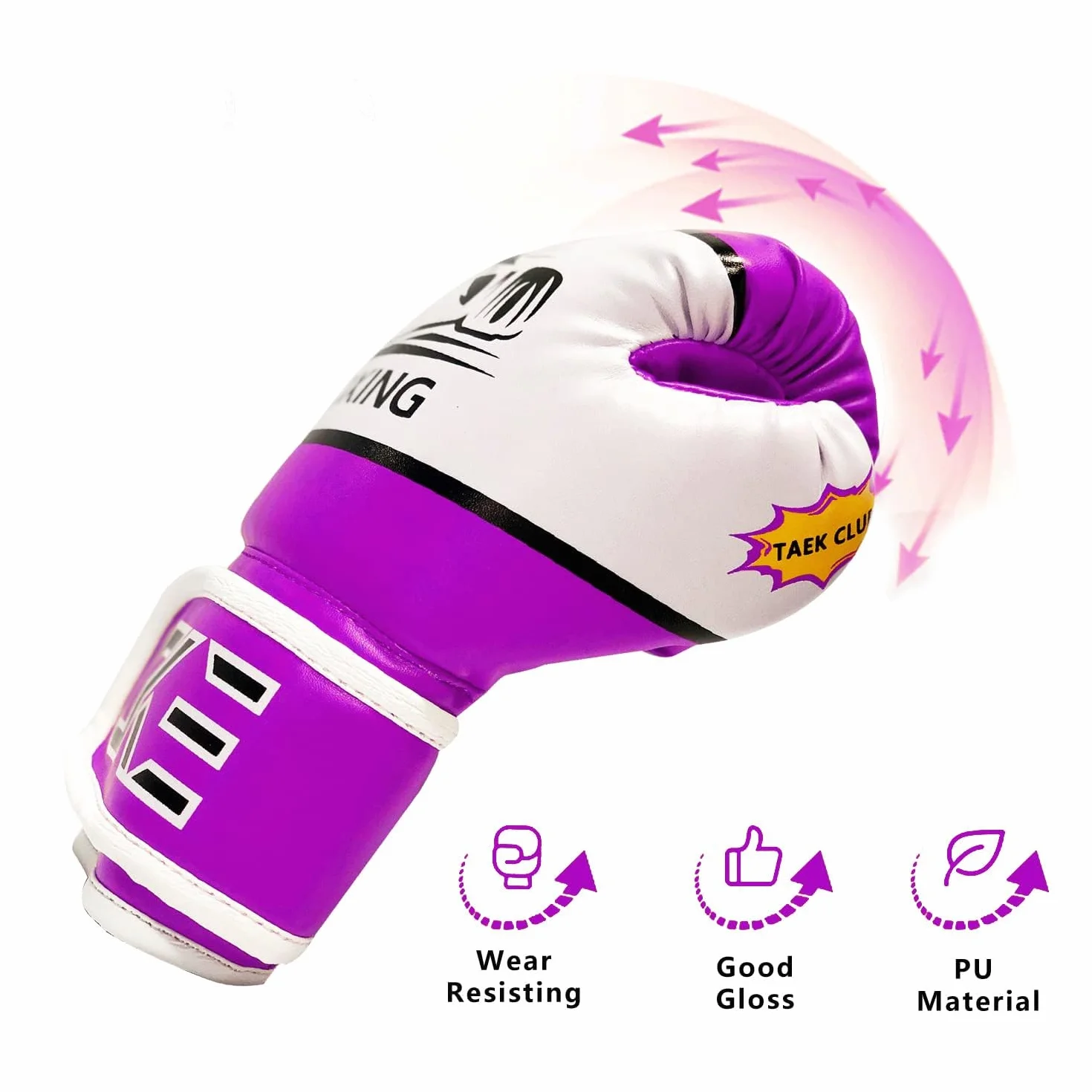 CKE Guantes de Boxeo para niños 5-12 años Saco Boxeo Kickboxing Muay Thai