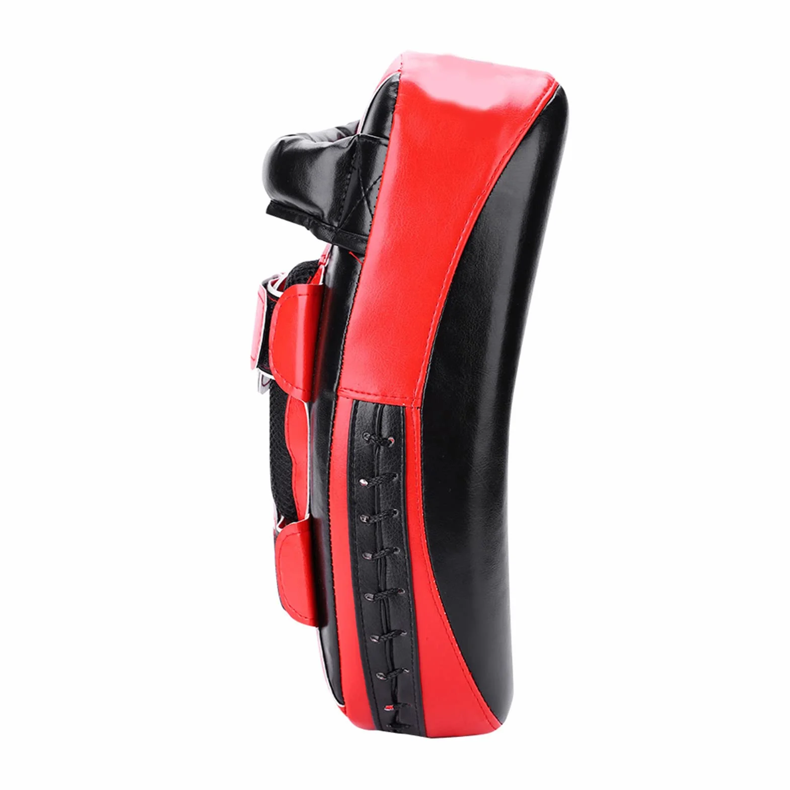 HERCHR Almohadillas de Boxeo, Almohadilla de Muay Thai para Entrenar Kickboxing Curvado Kicking Strike Shield