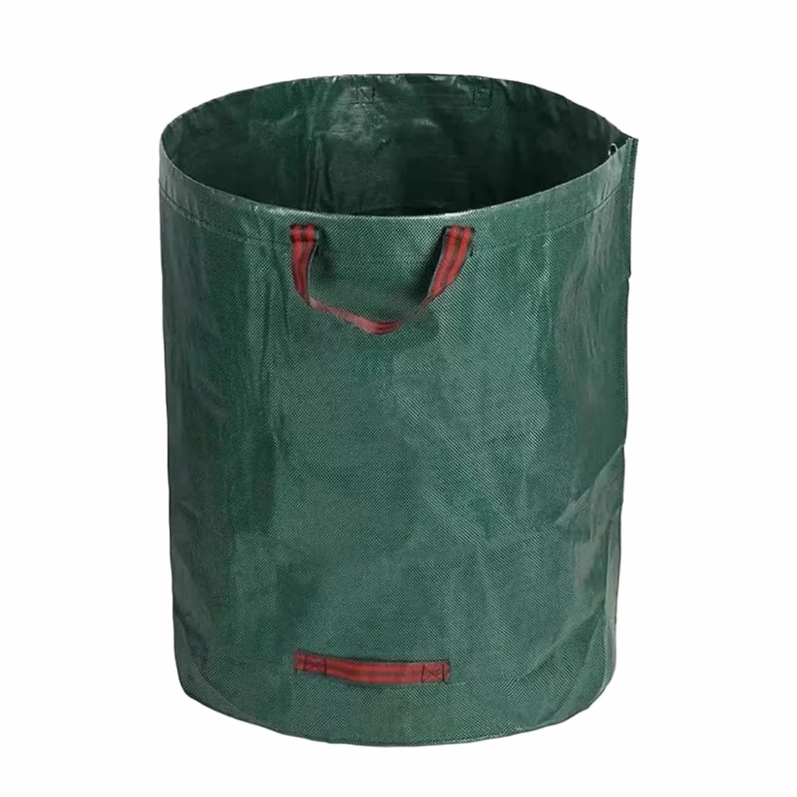 Recoge Hojas Jardin Contenedor plegable for hojas y césped, de gran capacidad, reutilizable, for almacenamiento de basura, bolsa tejida de PP impermeable.(272L)