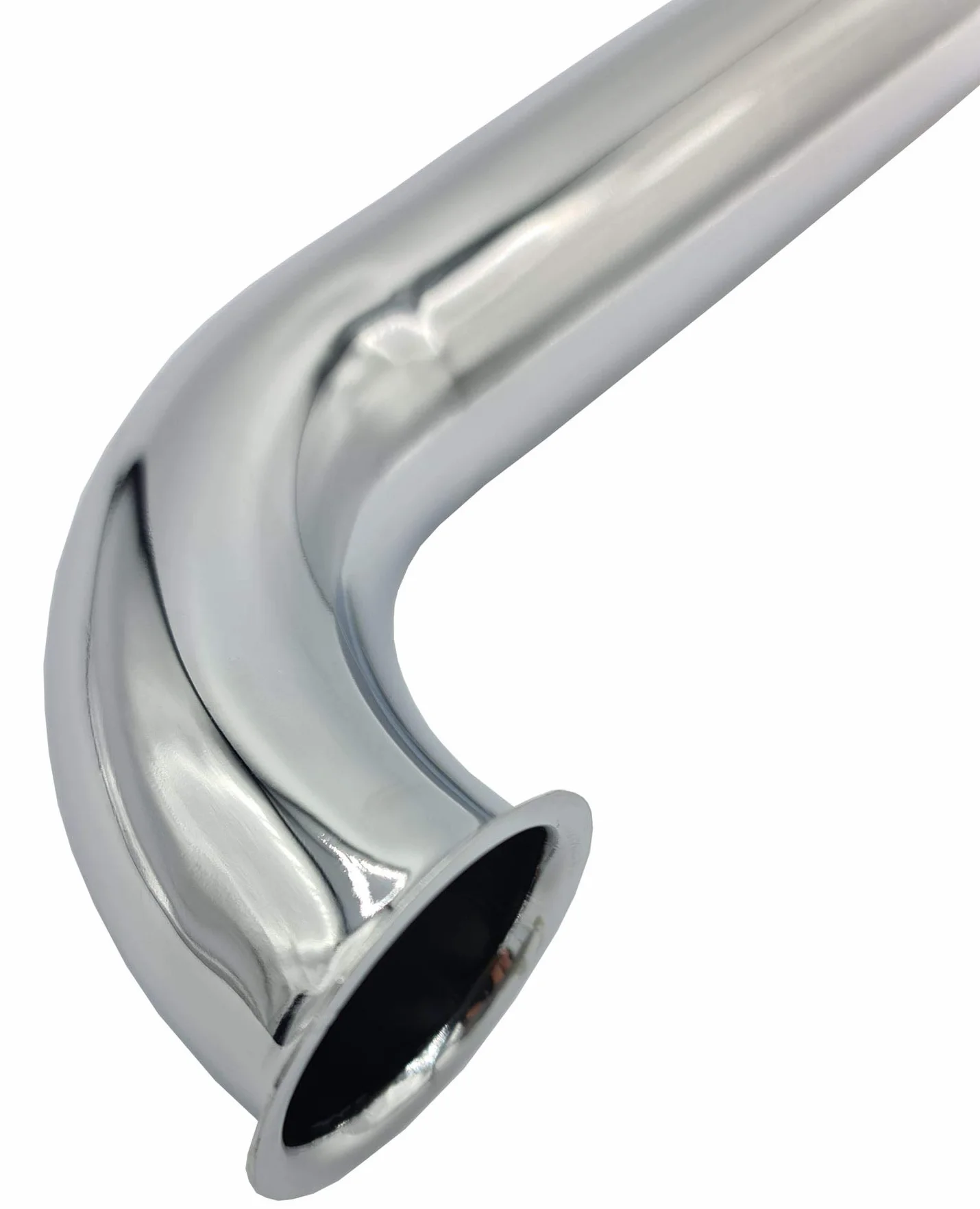 Tubo Recto Codo 32mm Drenaje Trampa Residuos Cromo 270mm