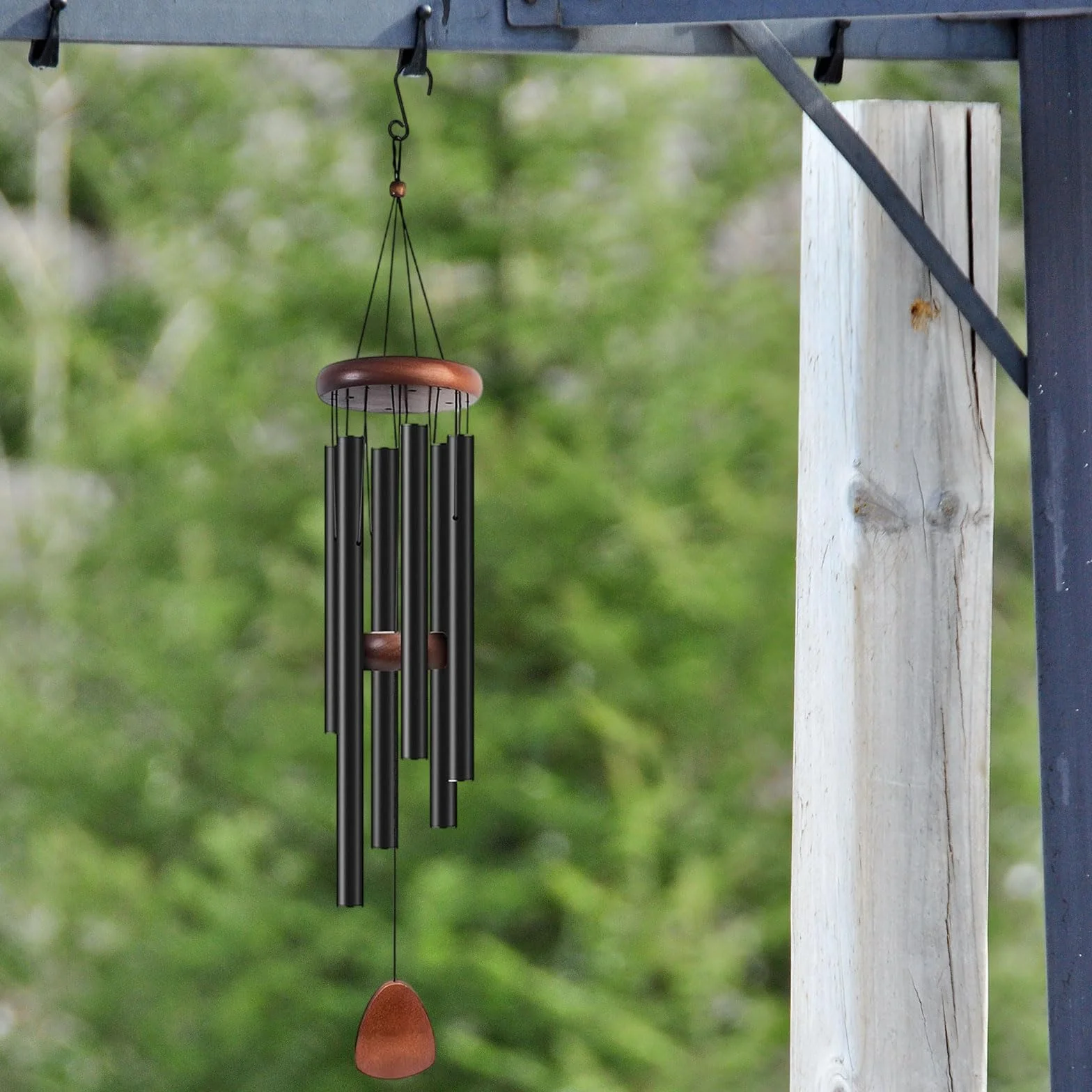 Móvil de Viento Metal para Exteriores Colgante Jardín Elegante
