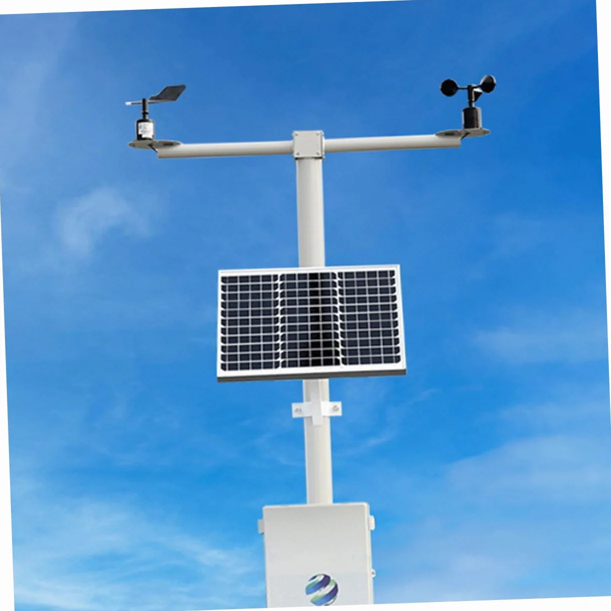 Yardwe Carcasa De Anemómetro De Plástico Abs Ligera Y Resistente para Indicador De Viento Compatible con Sensores De Velocidad