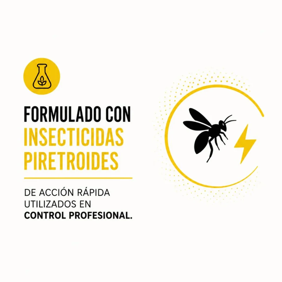 Remi Hogar Spray Insecticida Avispas 750 ml Aerosol 5 metros Largo alcance