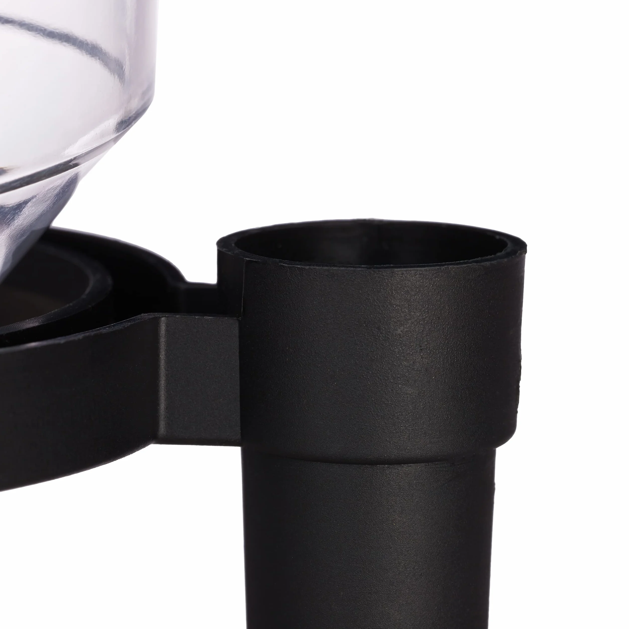 Pluviómetros Exteriores con Soporte, Pack de 2, Plástico Transparente, Hasta 35 mm/m²