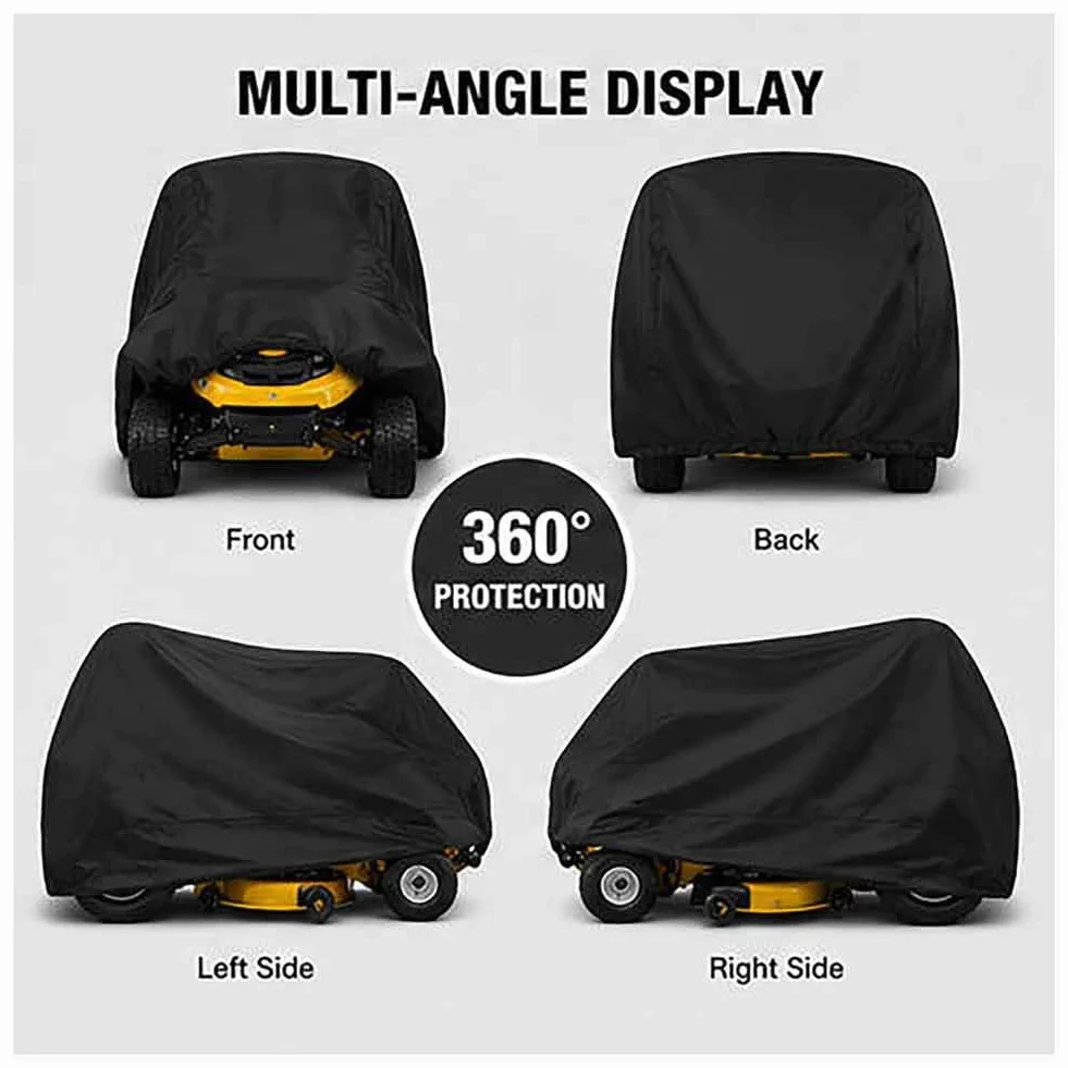 Funda Cortacésped para Greenworks Commercial Z 52 2024-2026 | Cubierta Impermeable Tejido Oxford 420D Protector de lluvia Polvo y Rayos UV Exterior