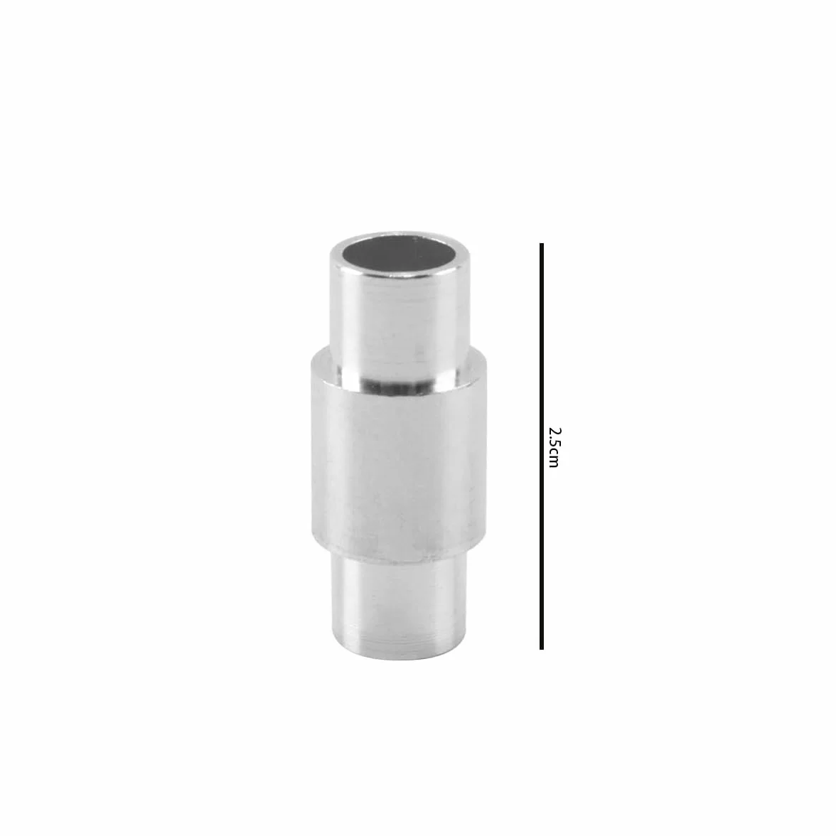 Riven Patines en Línea Espaciadores Rodamientos de Rueda Aluminio 8 mm 6 mm Plateado