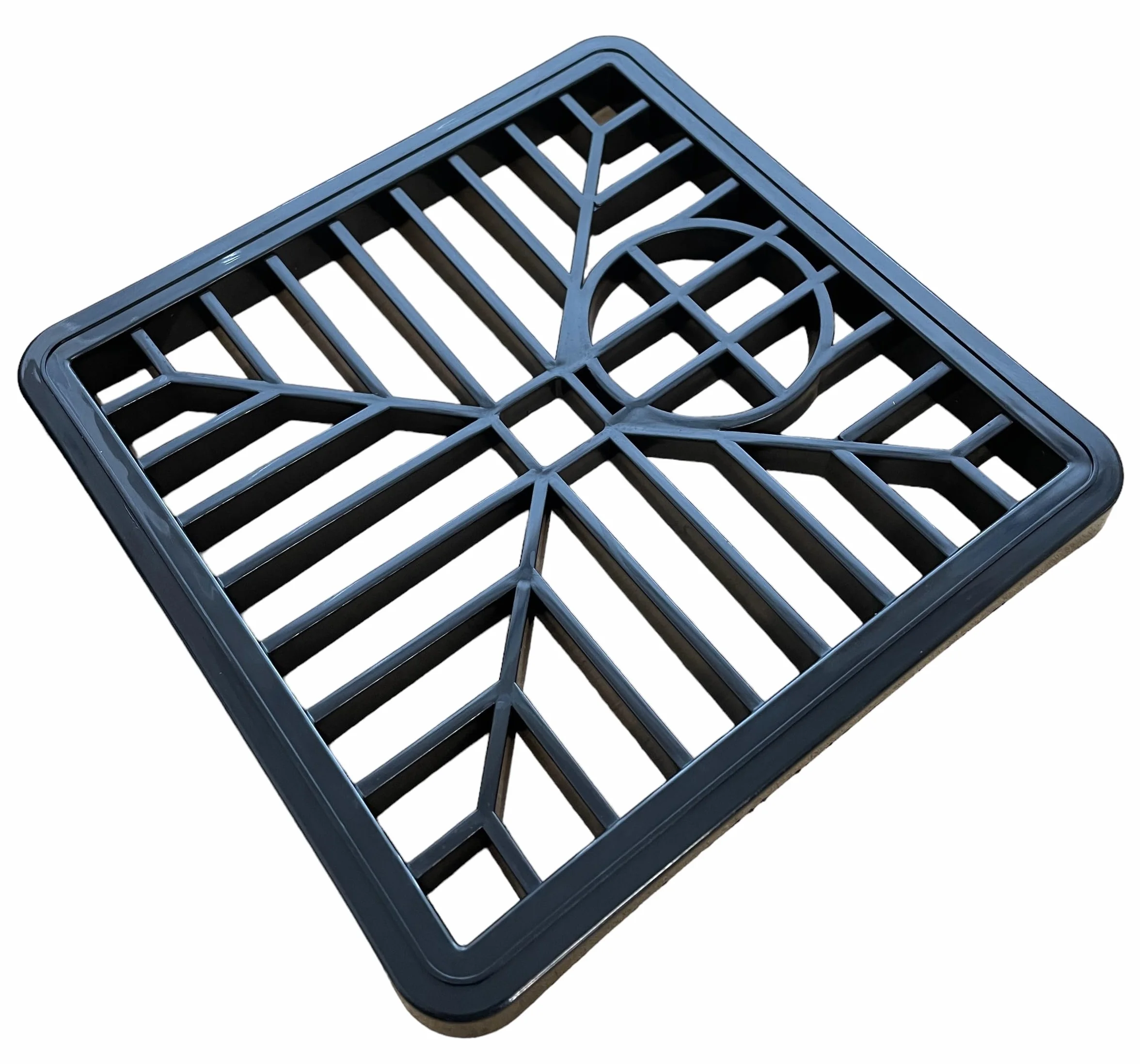 Cubierta de desagüe cuadrada 15 cm para exteriores