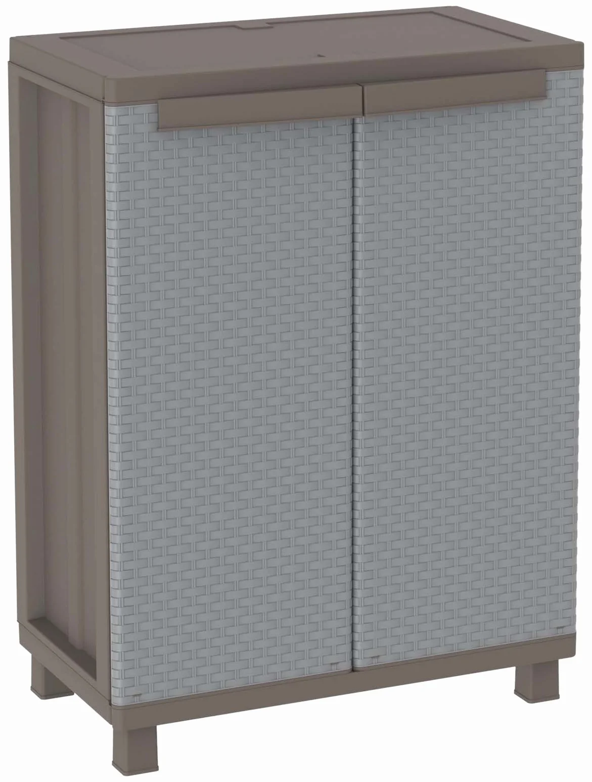 Armario 2 Puertas con 1 Estante Interno 68x37.5x91.5 cm