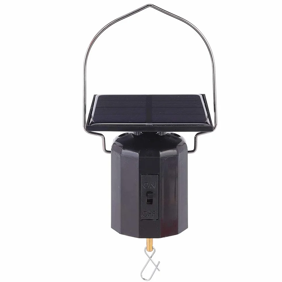 BORDSTRACT Motor Solar Giratorio para Campanas de Viento, 6 Libras
