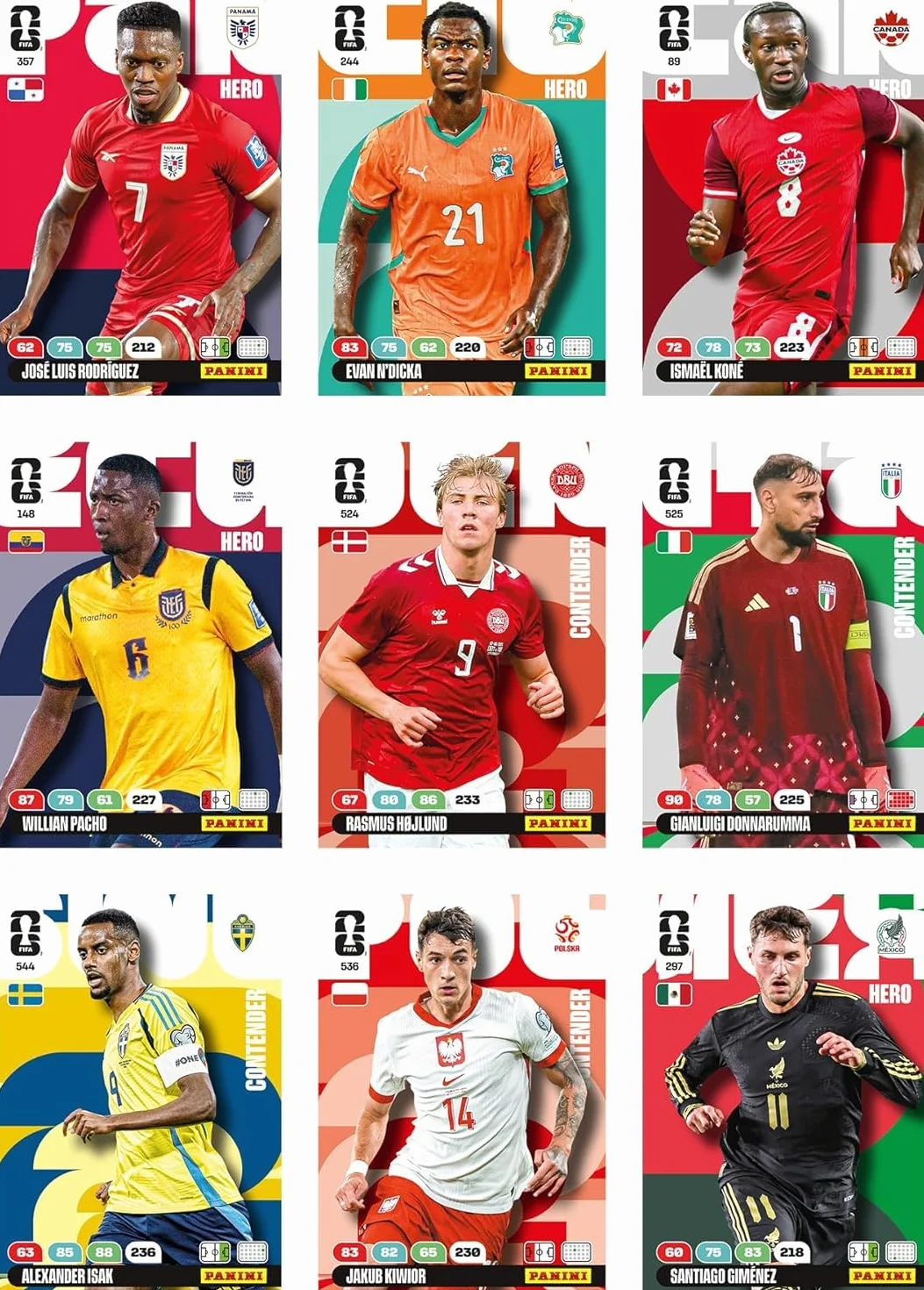Panini FIFA 2026 Copa Mundial Trading Cards Blister 7 Fundas 4 Tarjetas Edición Limitada
