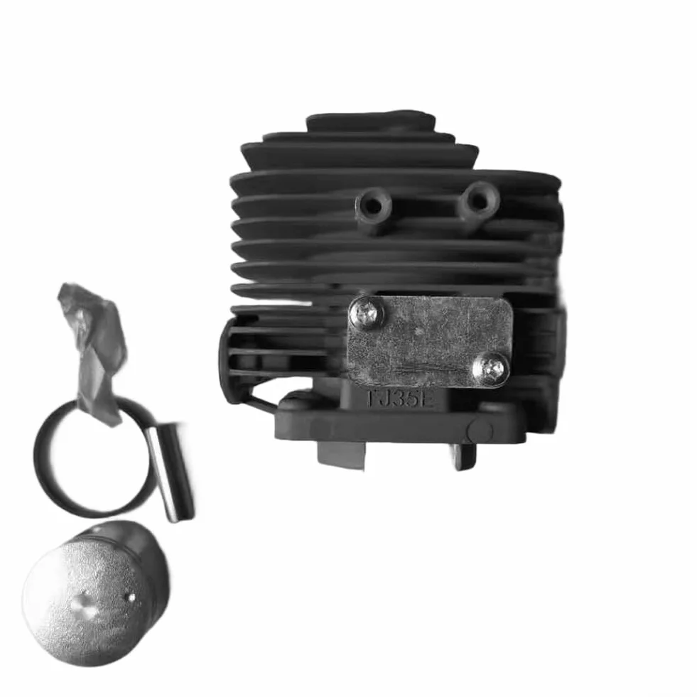 Cilindro de motor de 37 mm para modelos de gas Tj35e, pieza de reparación ligera con accesorios para sopladores de hojas y aspiradoras de construcción