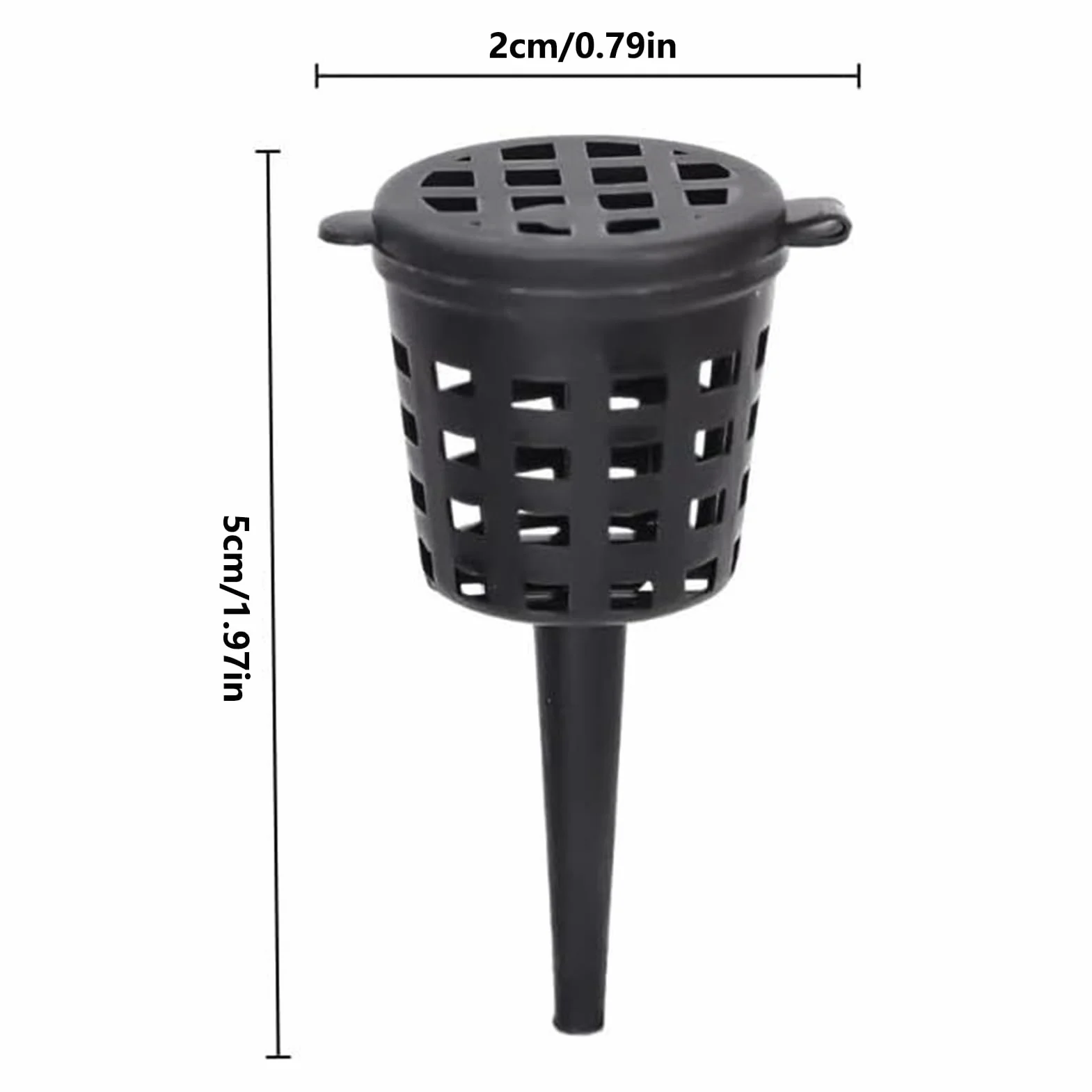 Cestas de fertilizante con tapa 10 unidades portátiles para fertilizantes de larga duración cesta de abono para bonsái jardinería interiores exteriores