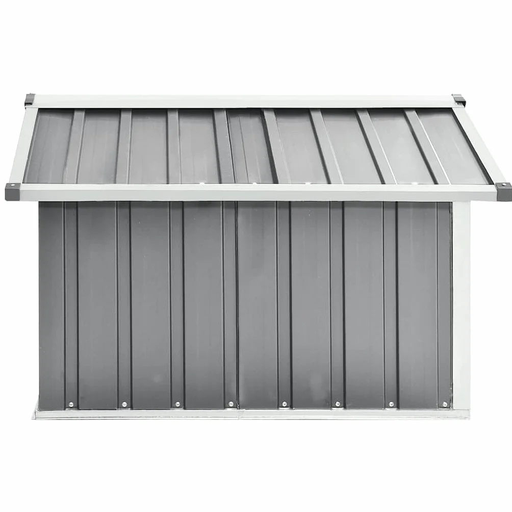 vidaXL Cobertizo para Cortacésped Acero Galvanizado Gris 92x97x63 cm