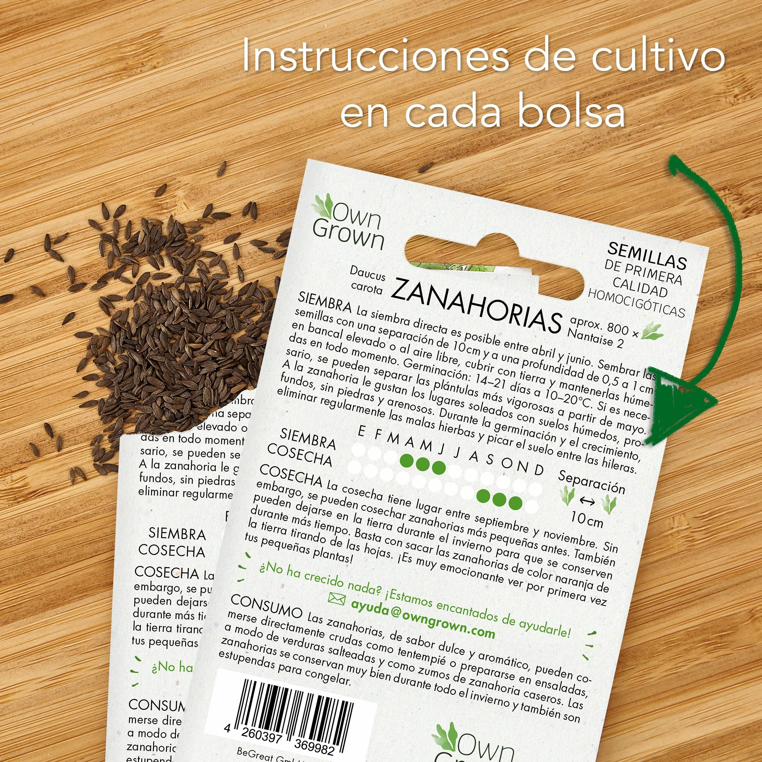 Kit Semillas Verduras 12 Variedades Hortalizas Huerto Tomate Lechuga OwnGrown
