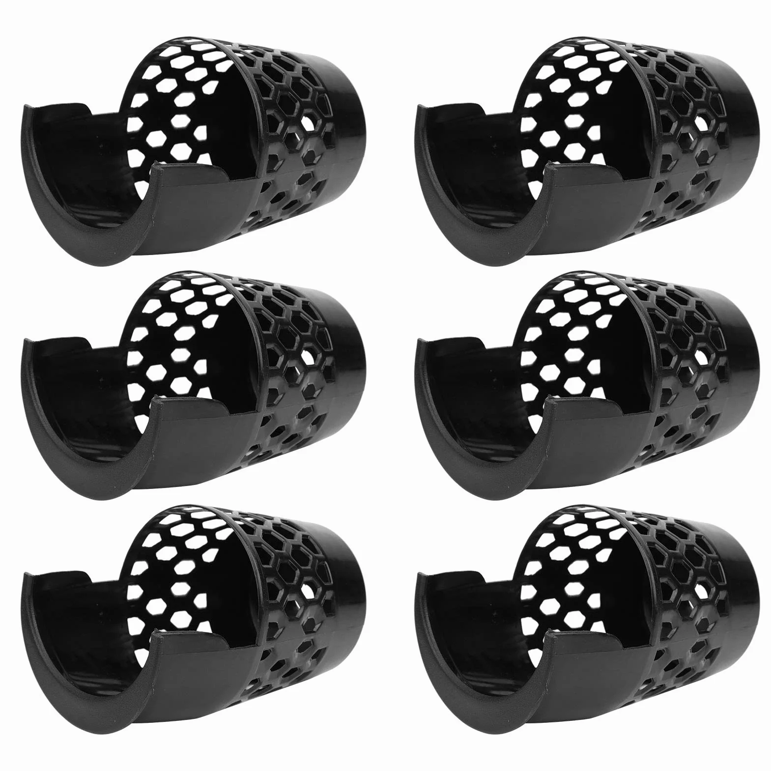 Bolsillos para mesa de billar 6 piezas redes de plástico accesorios