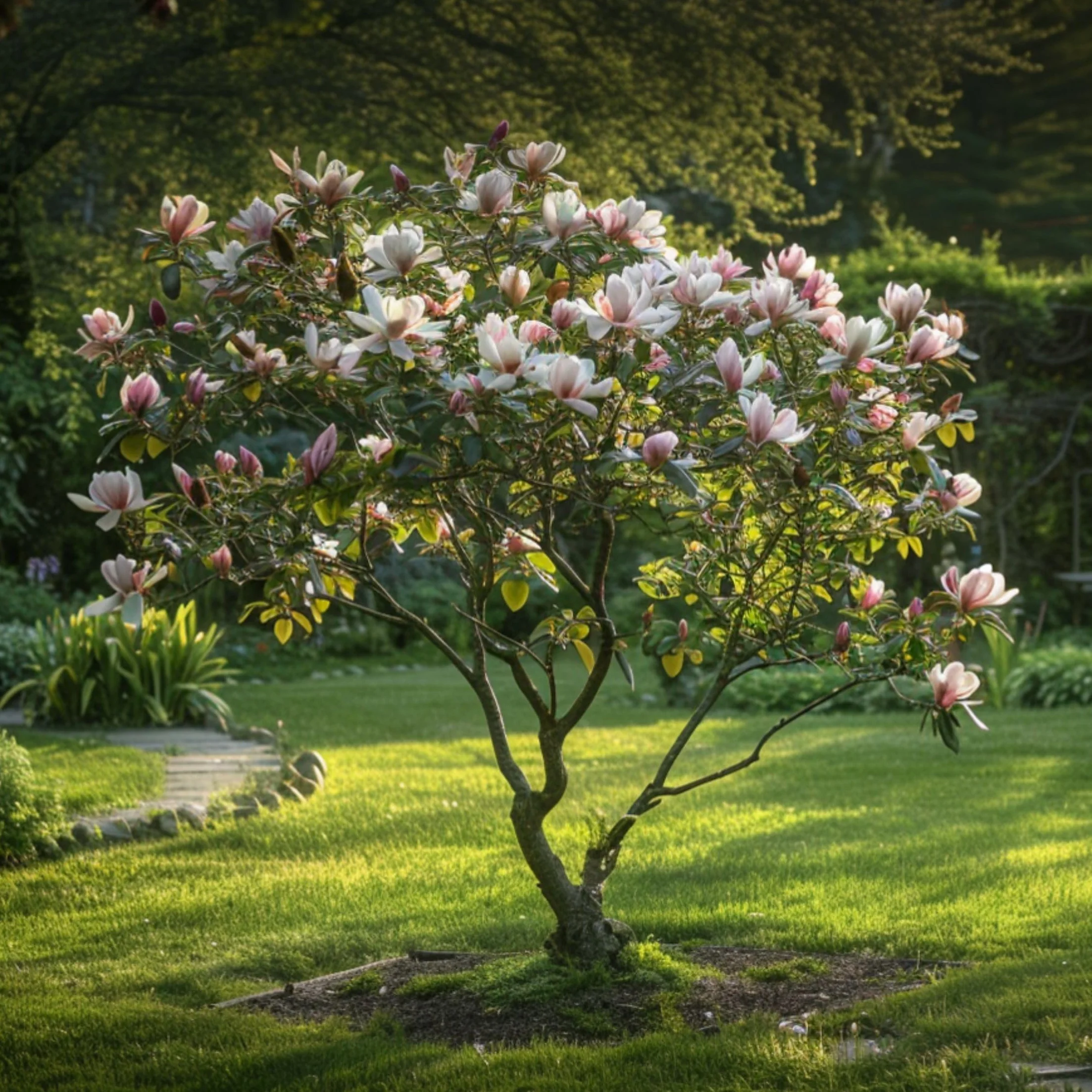 Magnolia Susan Soulangeana Stellata Mix 3 Pack 9cm Pot 25-40cm