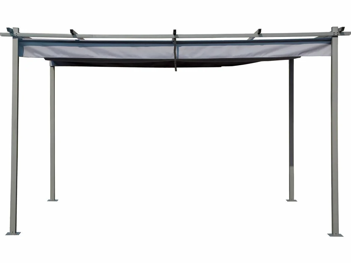 Habitat et Jardin Pérgola retráctil 3 x 4 m Antracita