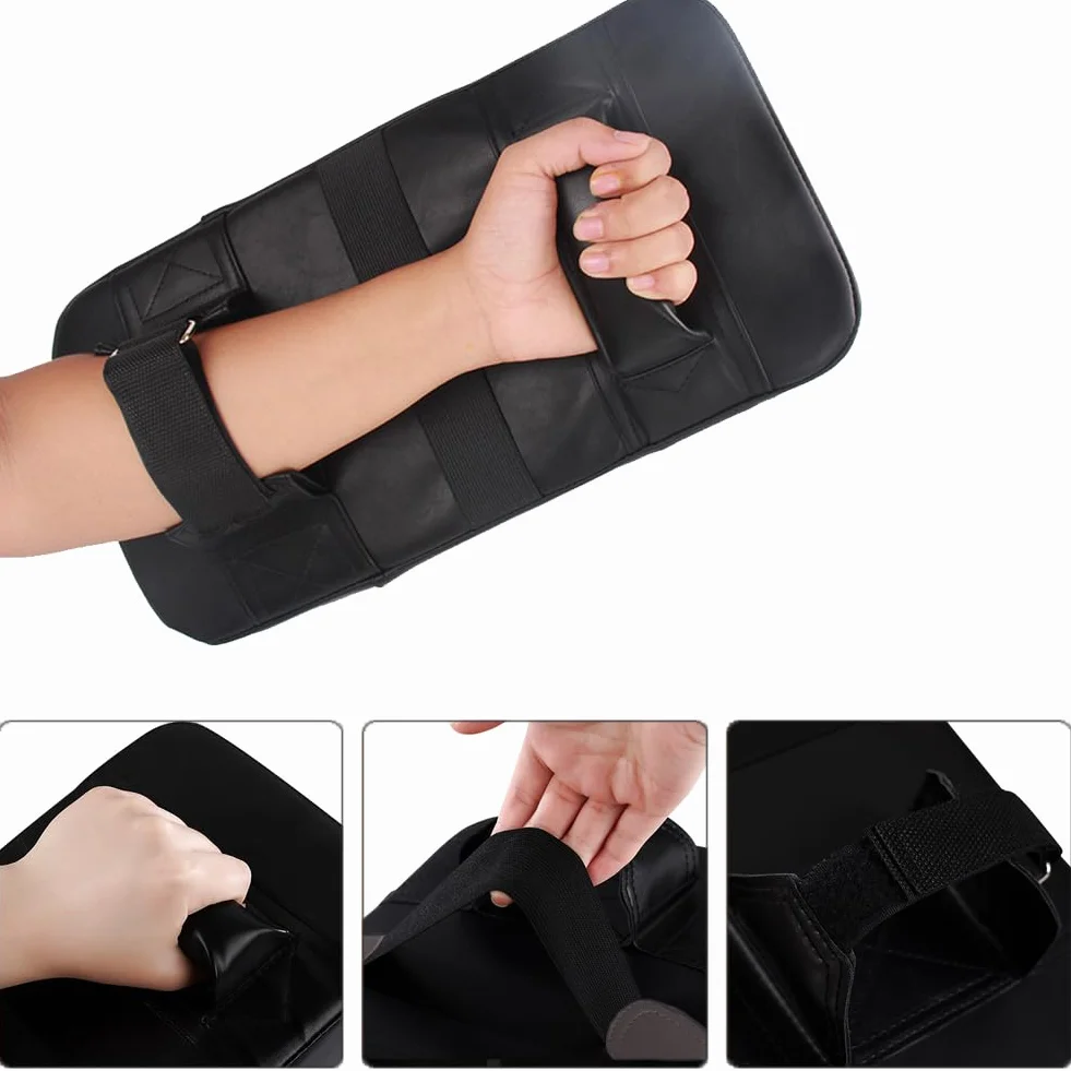 Kit de Boxeo 2 en 1, Manoplas y Thai Pads Paos para Entrenamiento de Kick Boxing