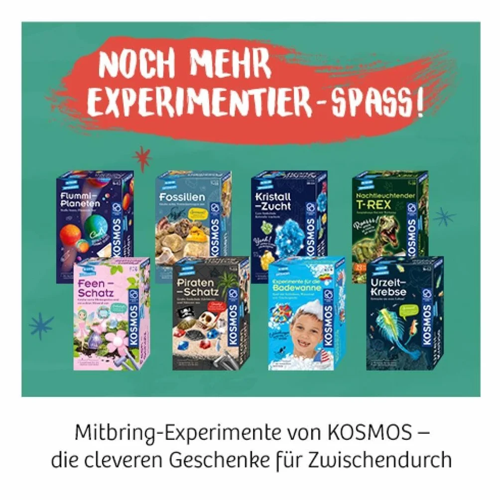 Kosmos 657802 Mimosa Jardín Juego Completo con Mini Invernadero Experimento de Tracción para Niños 6-10 Años Teal/Verde Turquesa
