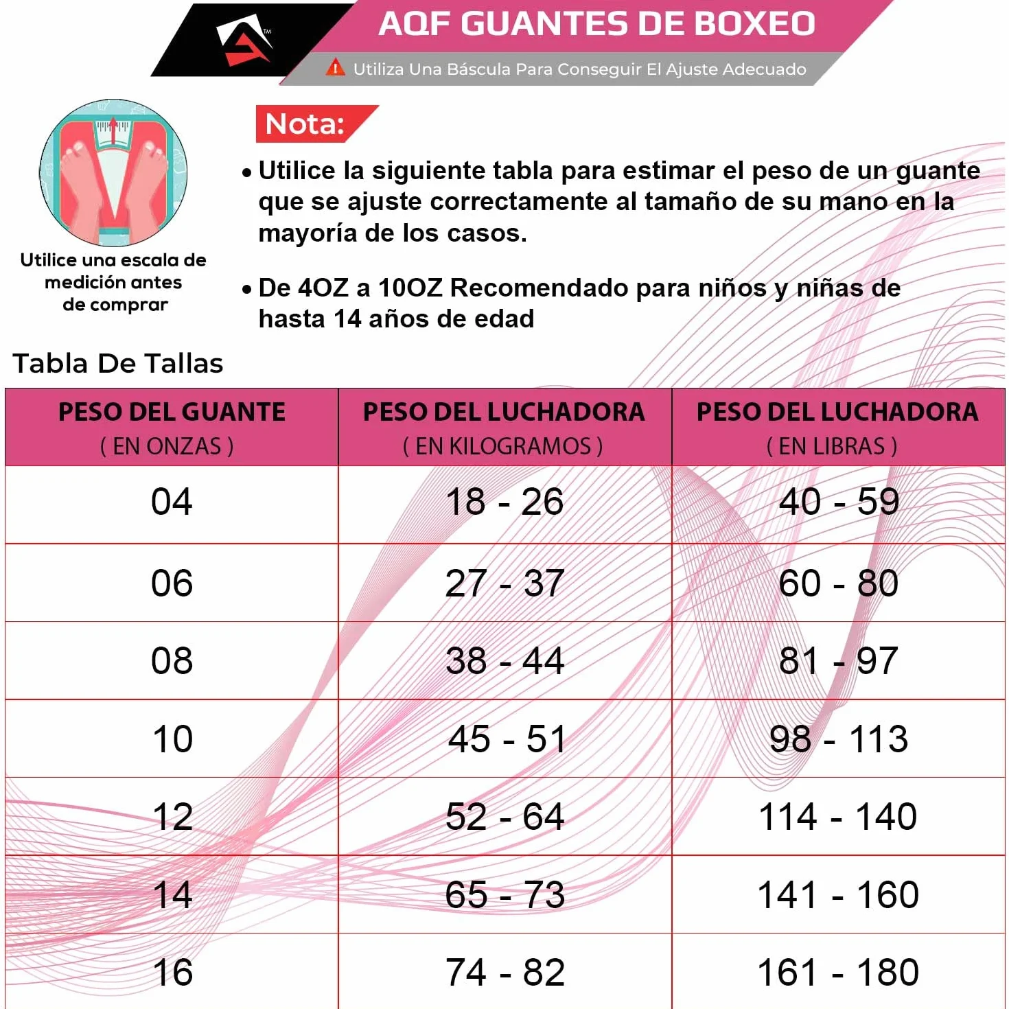 AQF Guantes Boxeo Niño Cuero Saco Boxeo Guantillas MMA Muay Thai UFC Capa Extra Acolchado 4 6 8 10 12 14 16 Oz