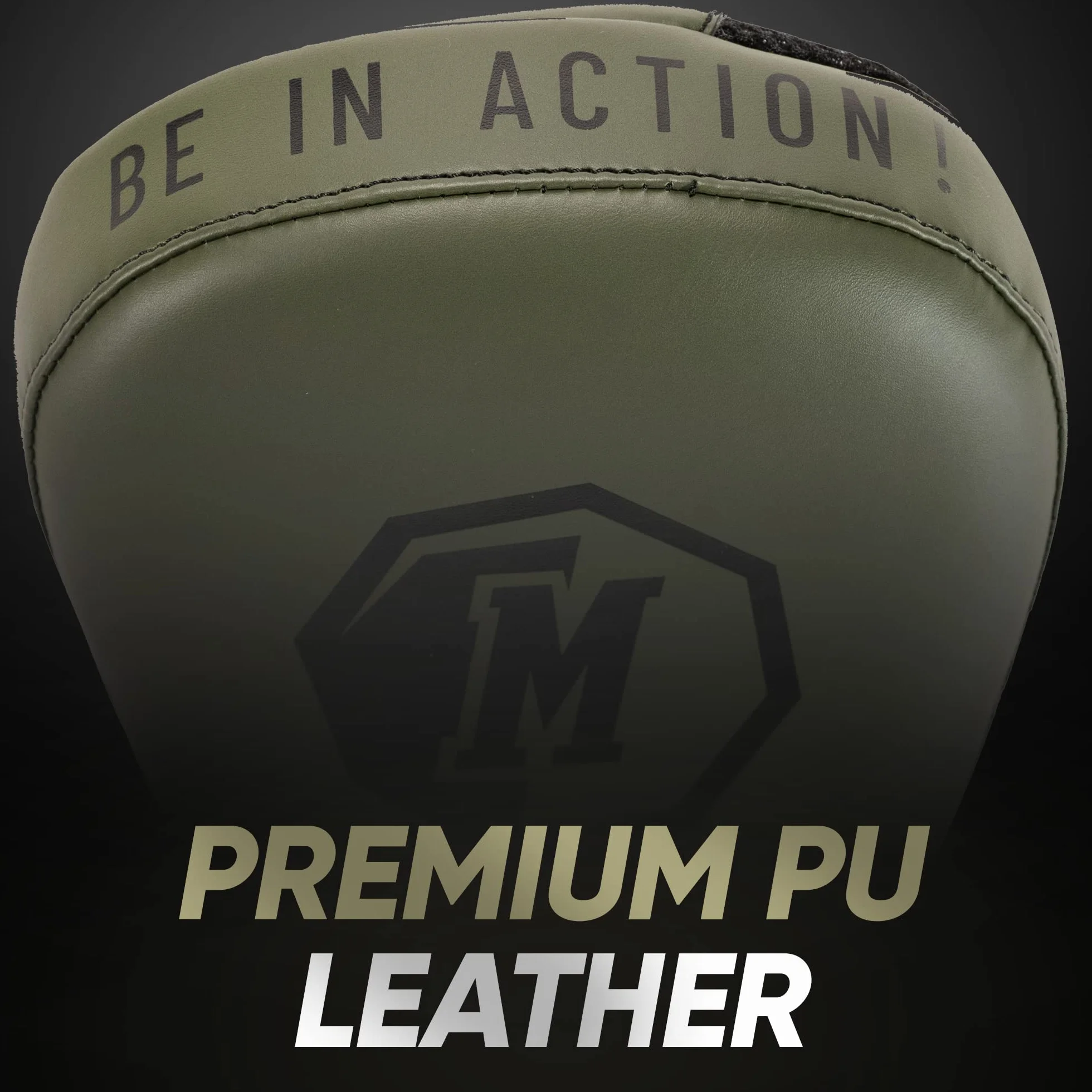 MADGON Guantes de Boxeo con Acolchado para Absorción de Impactos – 1 Par con Bolsa Incluida