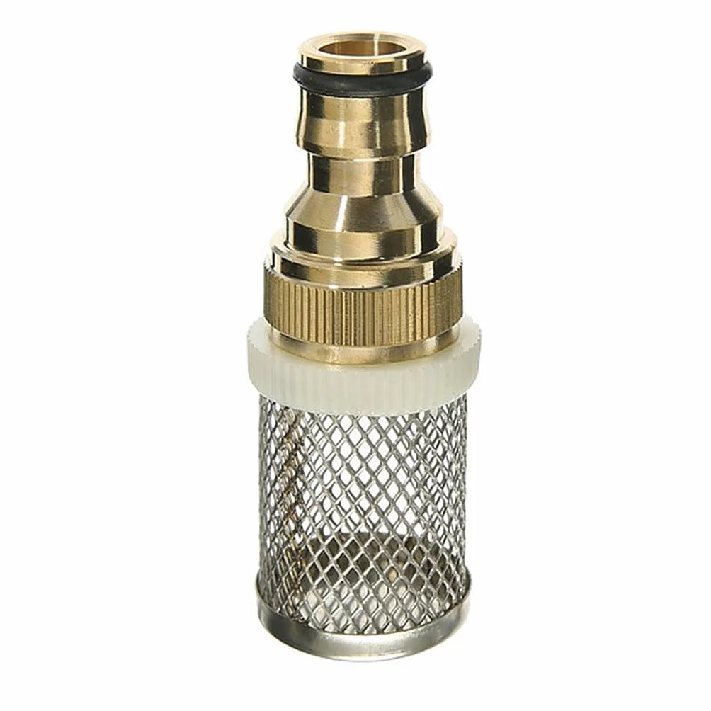 Filtro de Succión de Bomba de Agua, 1 Filtro de riego for jardín y Lavado de Coches de 16 mm(0.5 Inch)