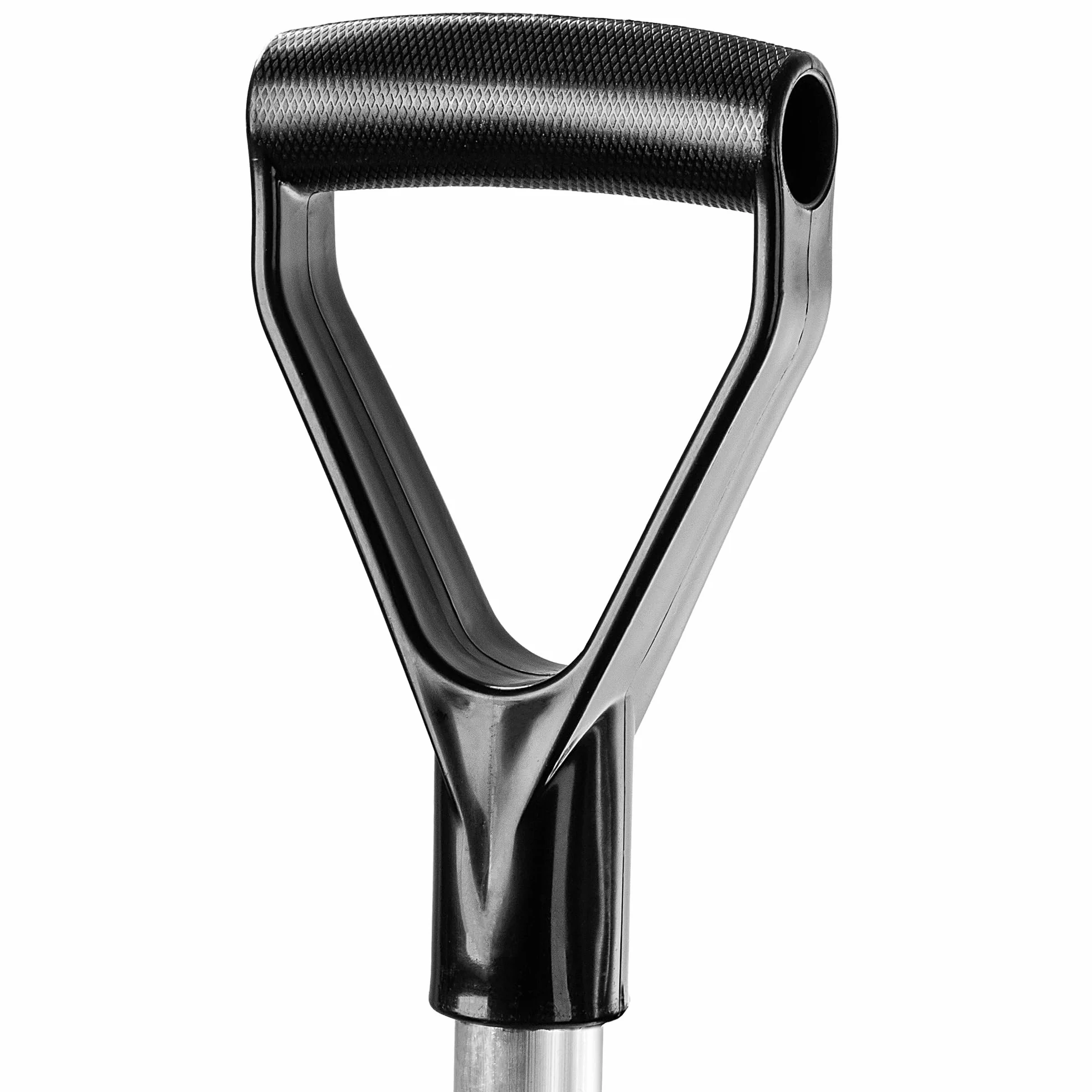 KADAX Pala quitanieves de aluminio 55 x 145 cm negro