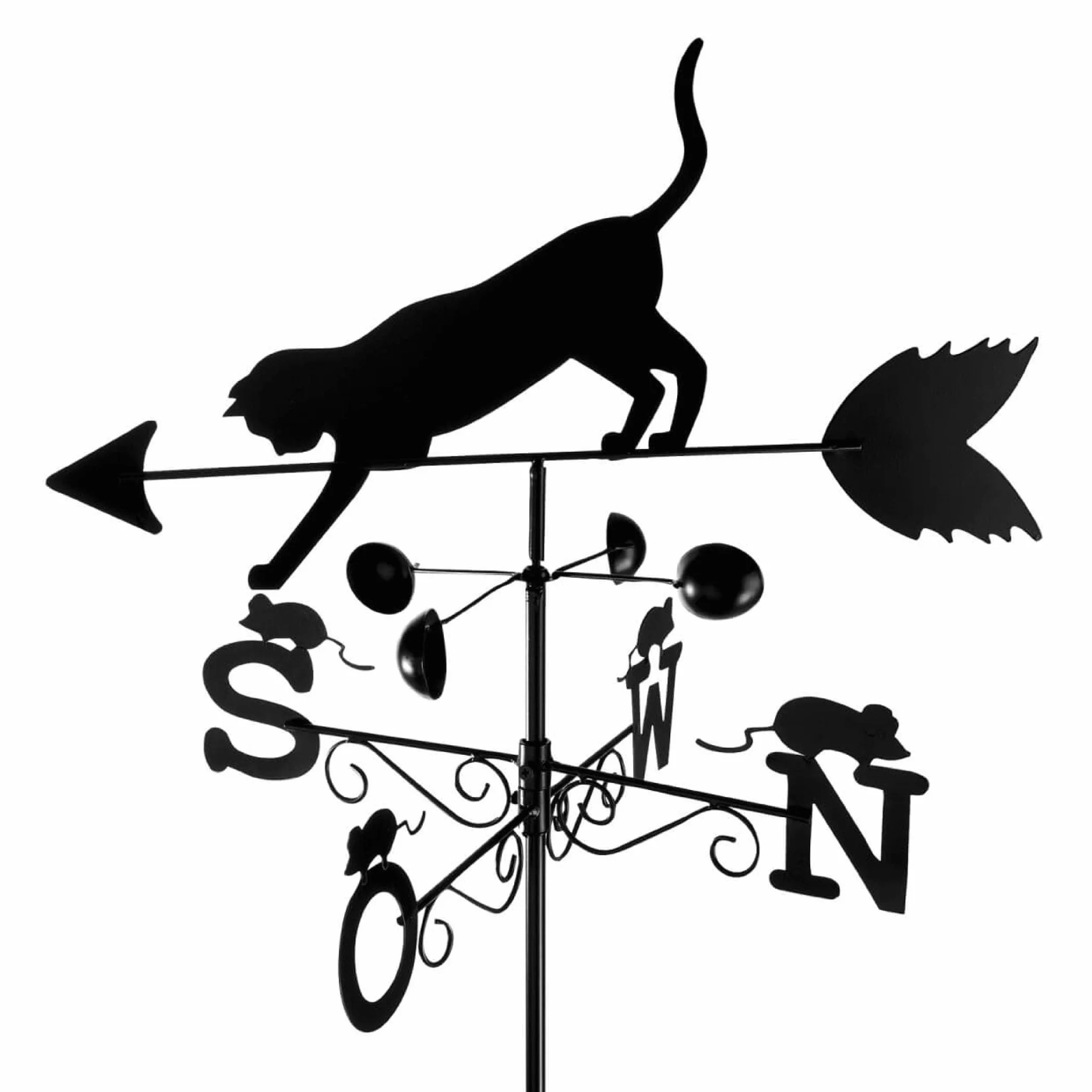 Wenko Veleta gato Gallo Negro 40 x 50 x 170 cm