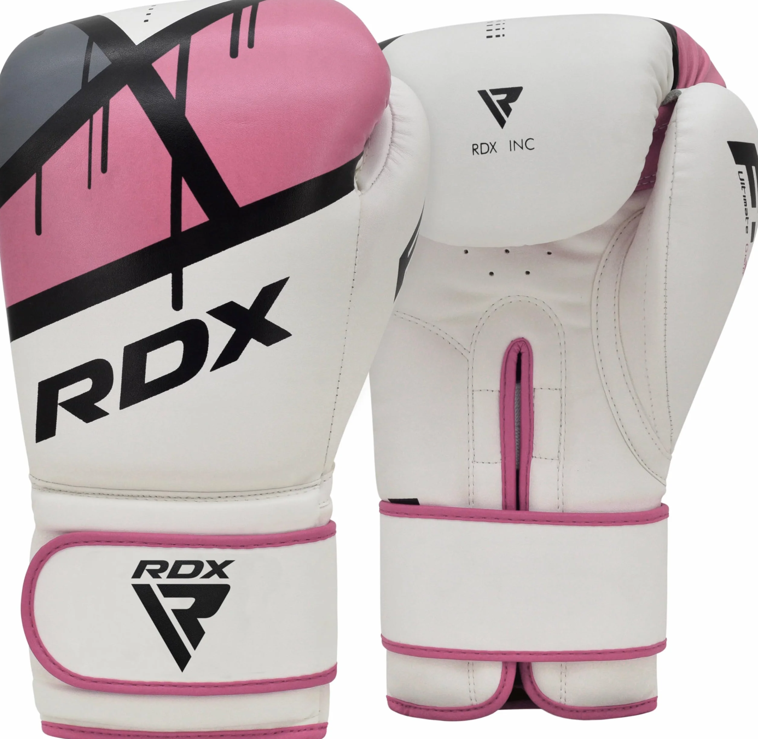 RDX Guantes de Boxeo Muay Thai Entrenamiento, Maya Hide Cuero, 8-16 oz