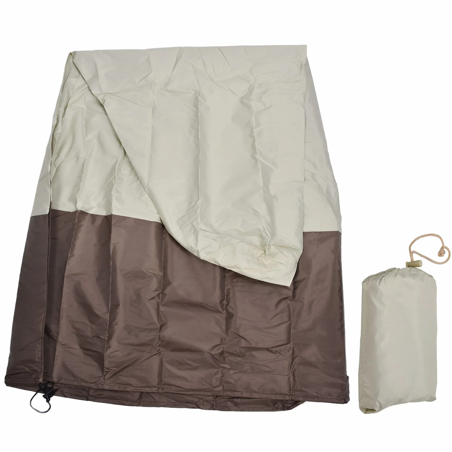 Cubierta protectora para fuente de jardín impermeable Oxford 210D plateado