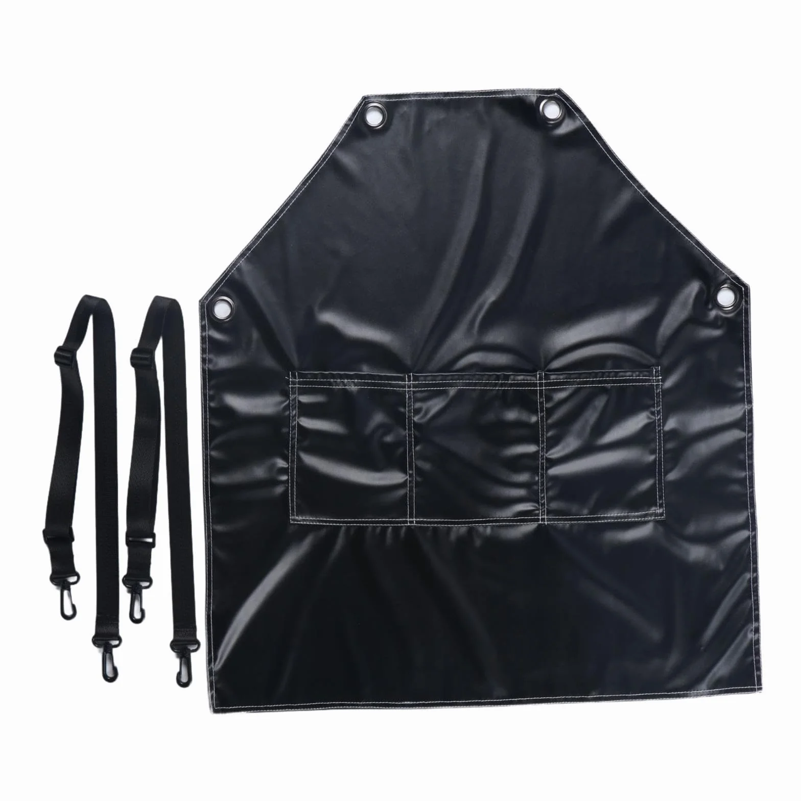 Delantal Piel sintética Resistente al Aceite e Impermeable para cocinar, Pintar, Hacer barbacoas, Pintar, estudiar o Trabajar.