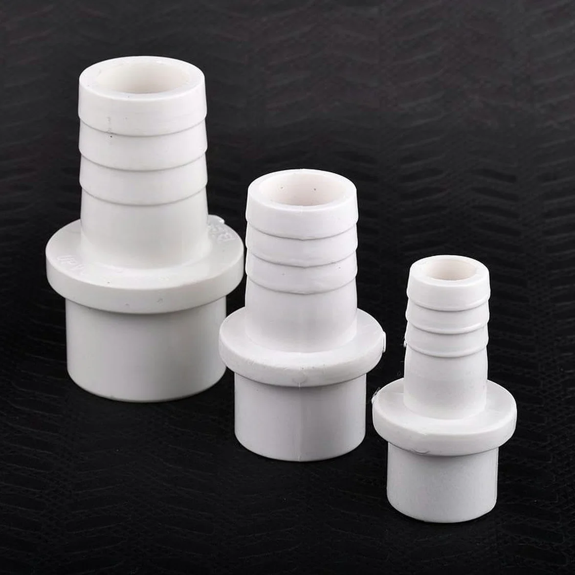 Conector de pagoda de PVC para tubería de riego de jardín, adaptador de manguera blanda, accesorios de unión, 1 a 20 piezas, diámetro exterior de 20/25/32-5/8/10/12/14/16/18/20/25 mm, 20 unidades, di