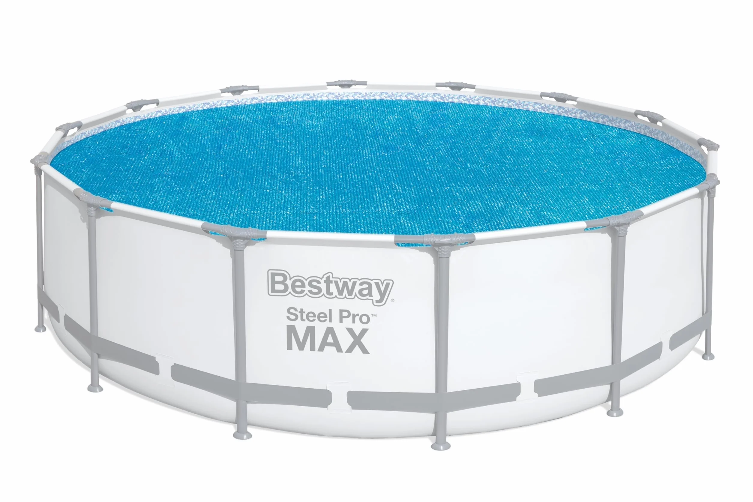 BESTWAY Cobertor Solar Redondo Ø417 cm para Piscinas Redondas Ø396 cm Azul