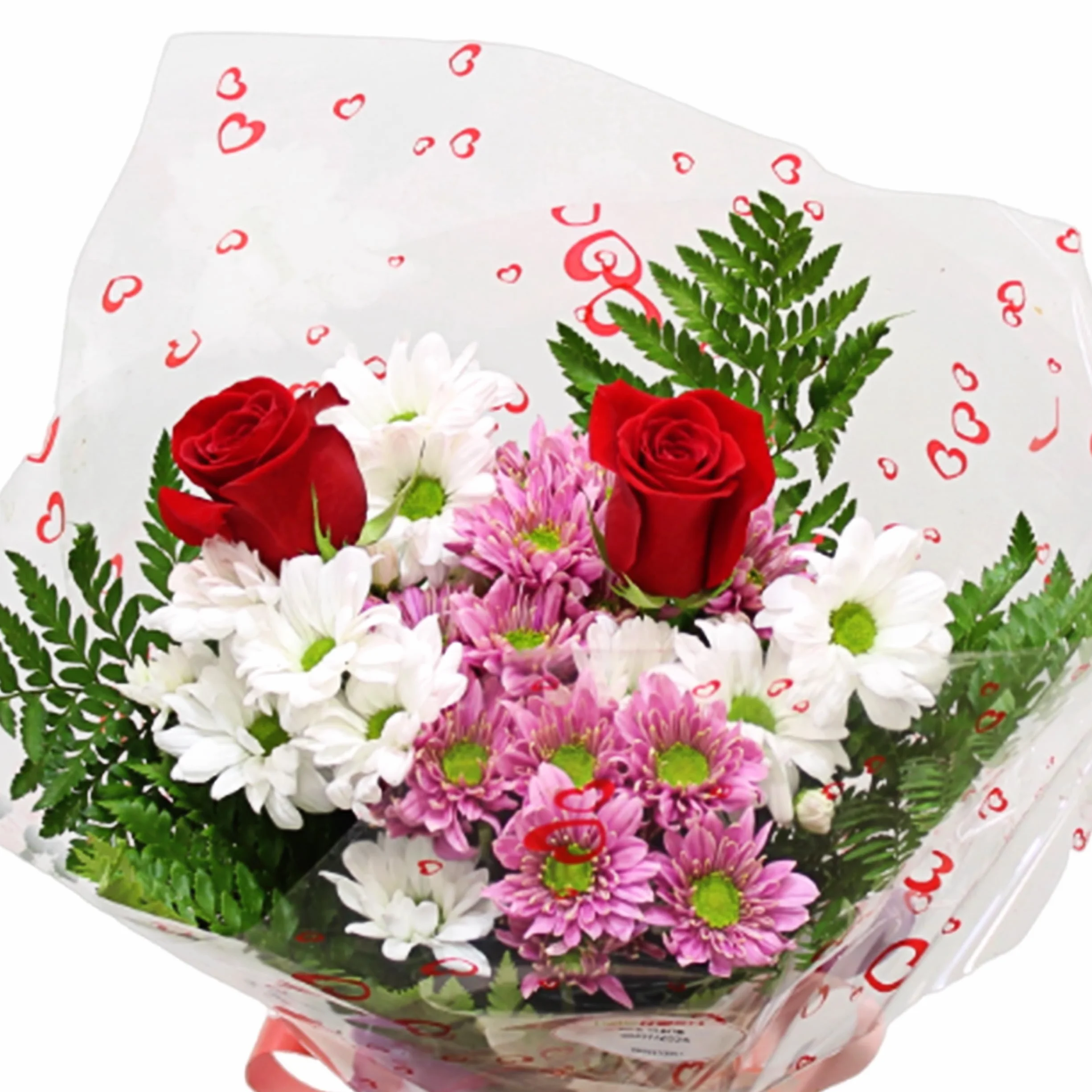 Pareja Rosas Rojas Naturales teleROSA - Flores naturales a domicilio con tarjeta dedicatoria