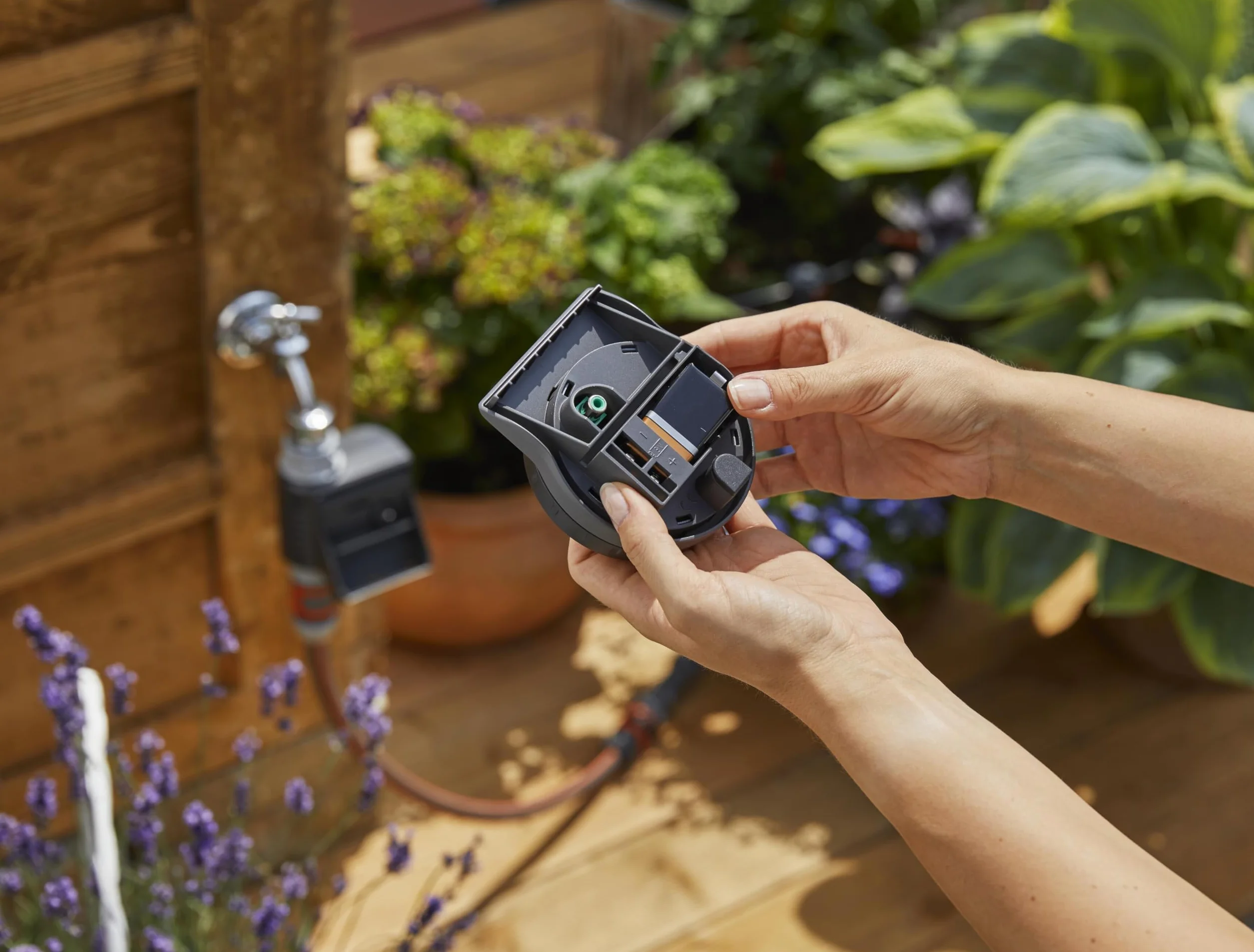Gardena programador de riego Flex 1890-20 riego automático Water Now