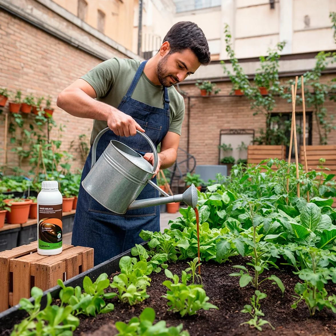 CULTIVERS Melaza Ecológica 1,4 kg (1 L) para Plantas, Fertilidad del Suelo