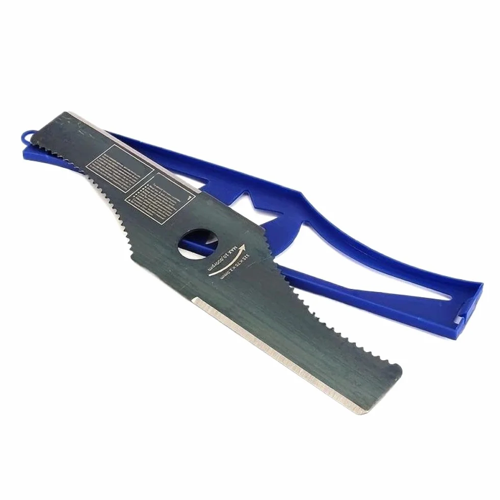 Cortacésped SK5 de Acero al Carbono, diseño de Doble Cara en Forma de Arco, Compatible con cortadoras de césped, Tijeras de podar, 1 ud.(1PC)