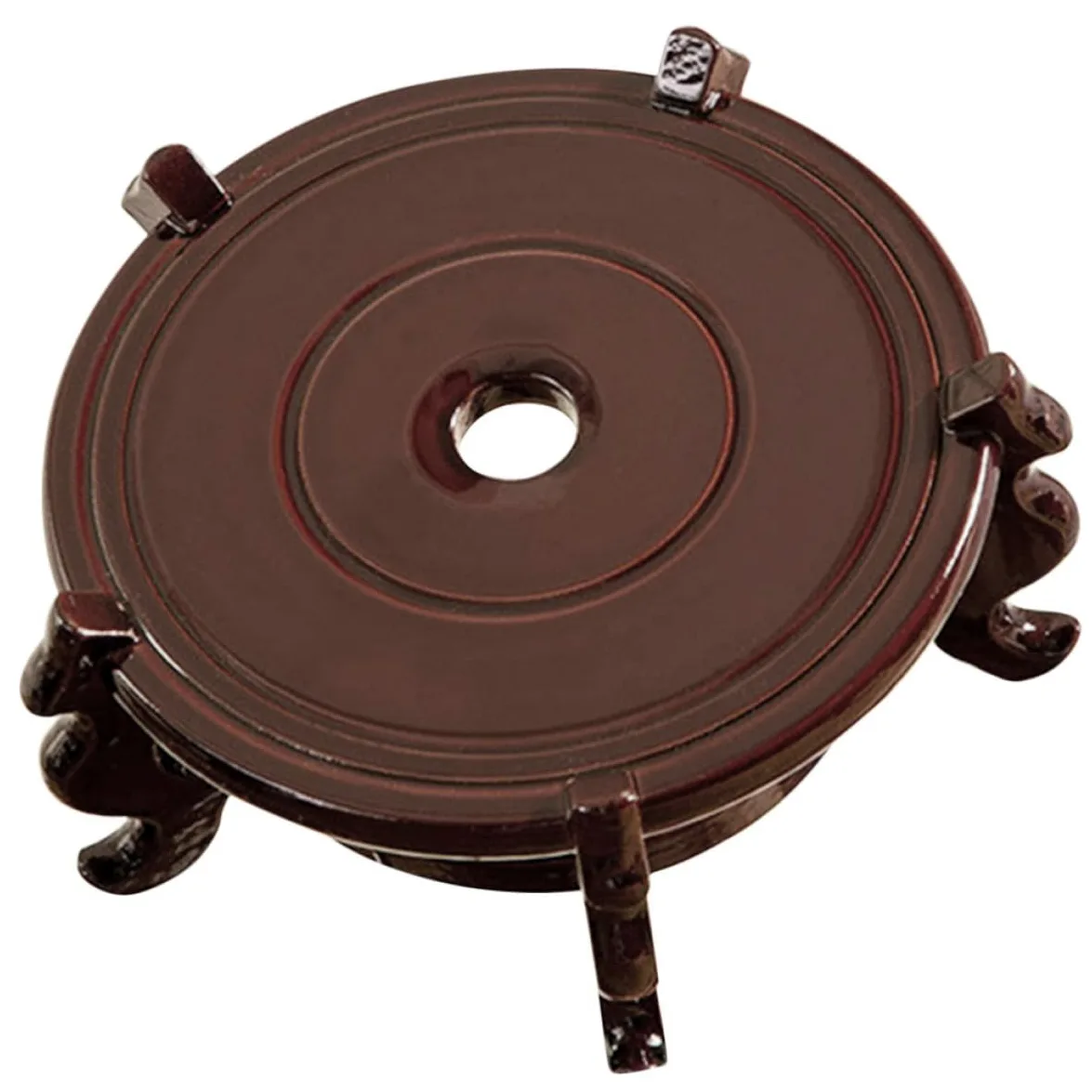 Soporte de Madera y Evitar Humedad Patas Pequeñas , Fácil de Transportar para Macetas Adecuado para Decoración de Mesa Hogar
