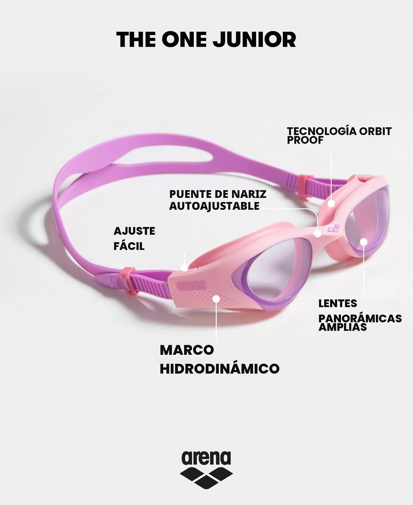 ARENA The One Junior Gafas de Natación para Niños