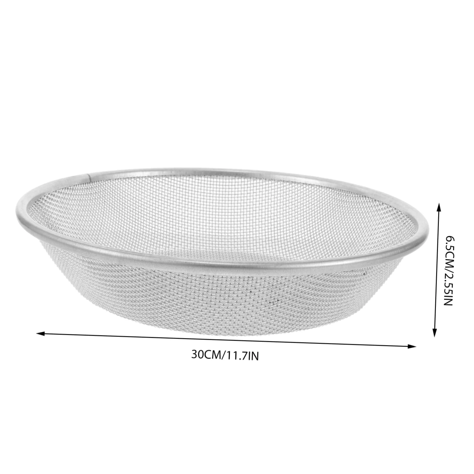 VICASKY Cedazo de Malla Delicada para Compost y Suelo, 30 Cm, Compatible con Cubo de 5 Galones, Herramienta de Jardinería y Duradera