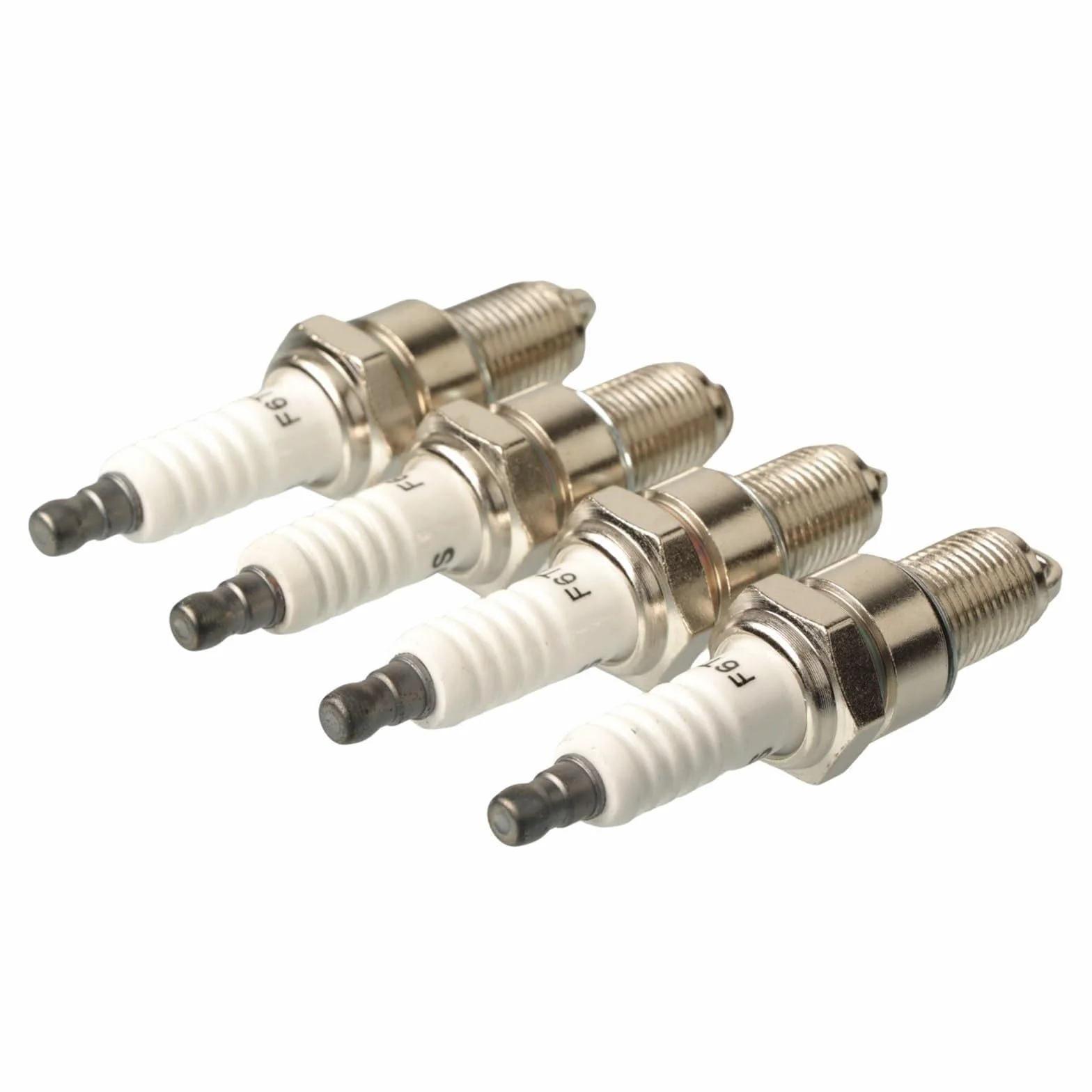 Bujía F6TC 1-5 Piezas | Compatible con varios repuestos for generador de motor de motosierra, cortacésped, cortacésped(4 pcs)