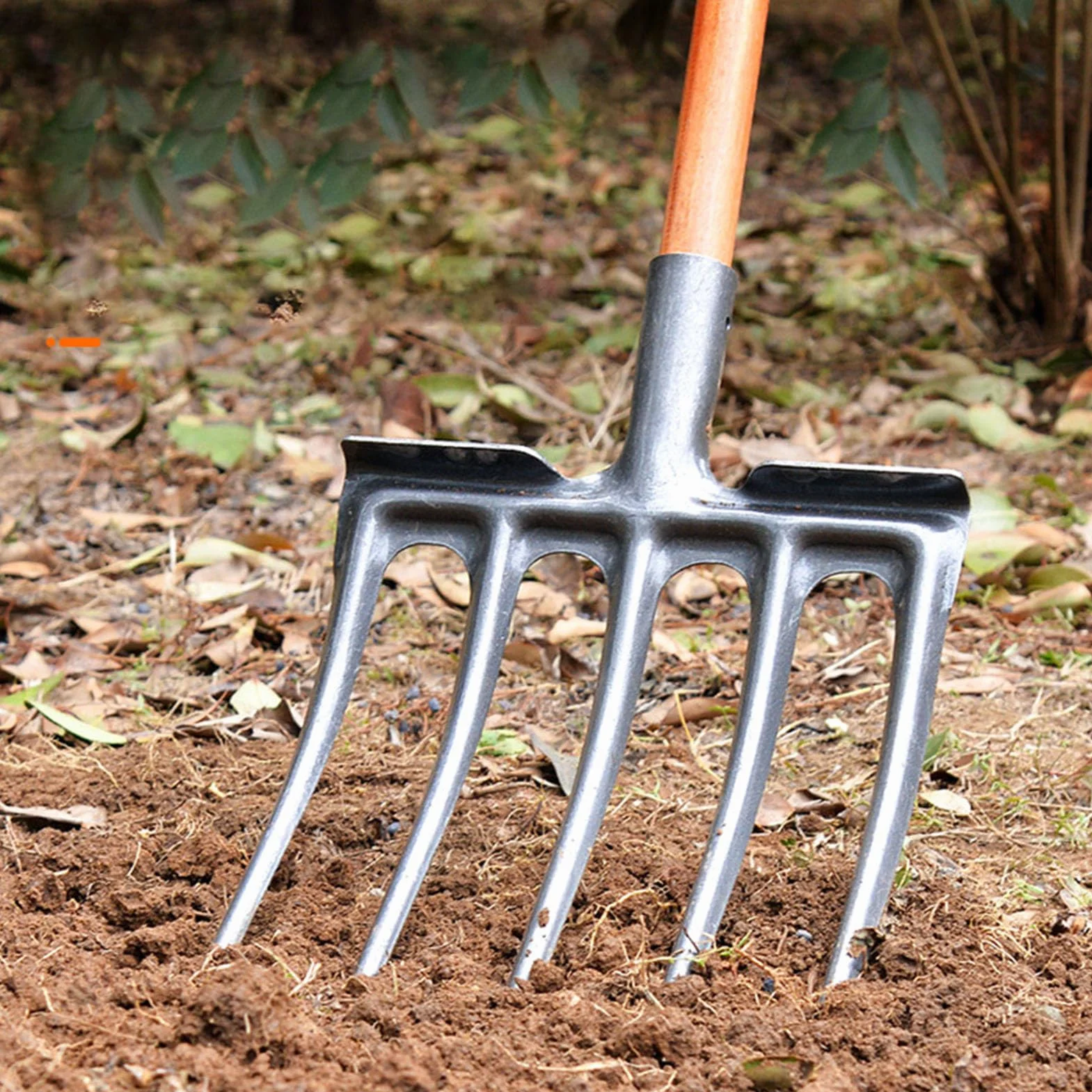 Tenedor de Excavación Acero de Alto Carbono Resistente Anti Rotura